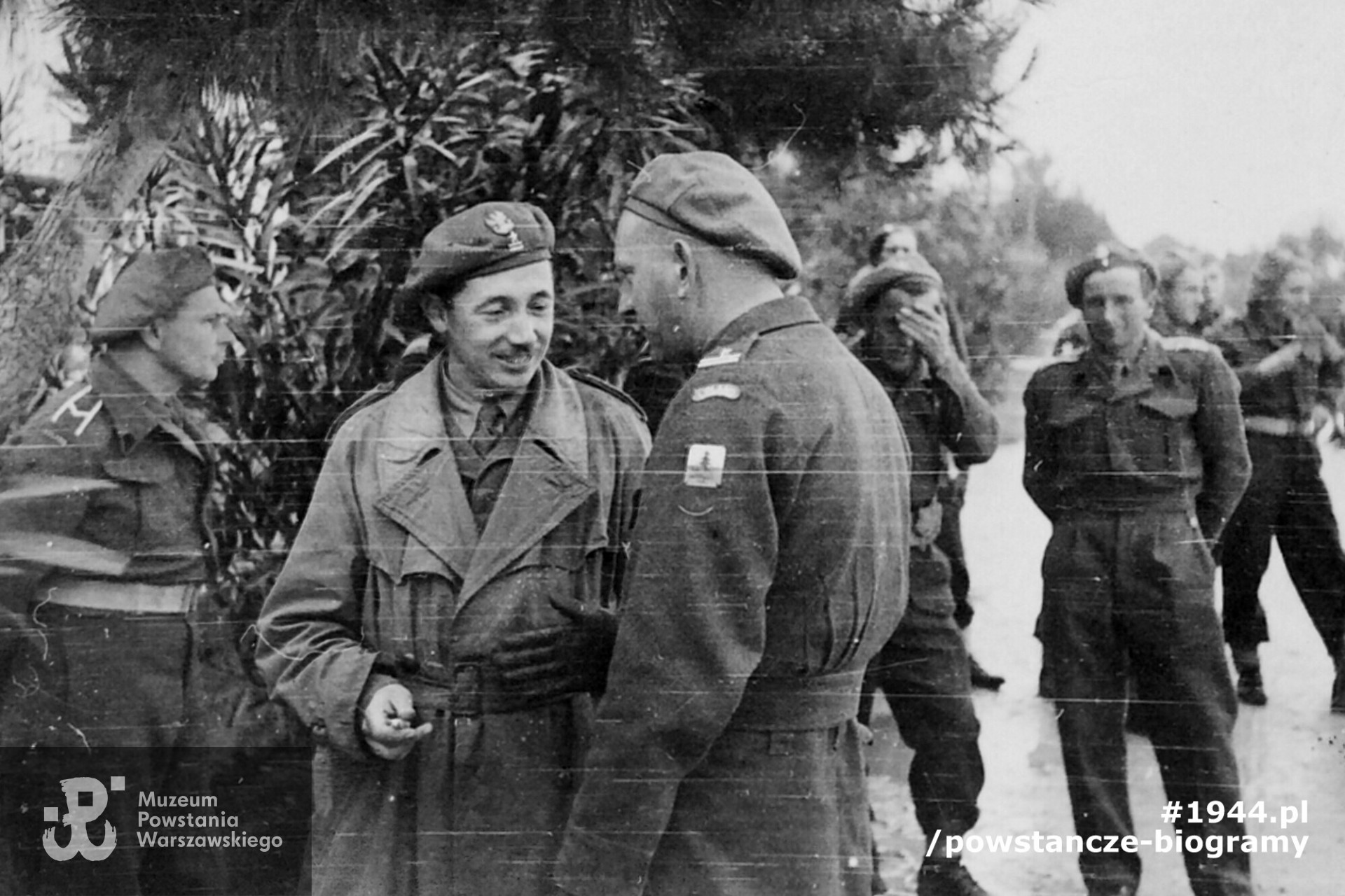 Józef Pszenny w środku. Fot. z archiwum rodzinnego córki, udostępnione za pośrednictwem p. Ryszarda Malinowskiego