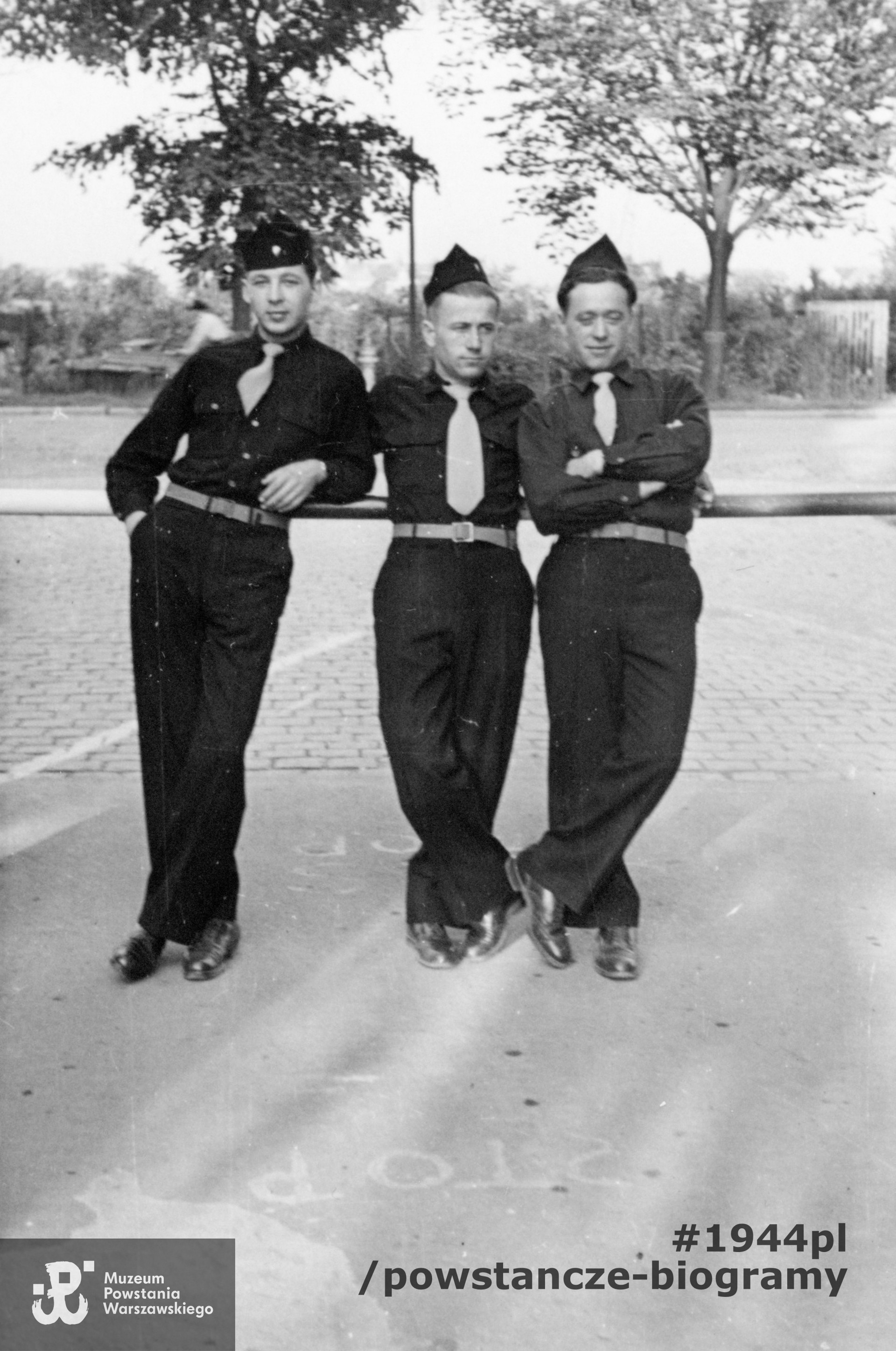 Fot. ze zbiorów rodzinnych, udostępnił p. Piotr Chełmiński. Skany wykonano w Muzeum Powstania Warszawskiego, 2021 r. 