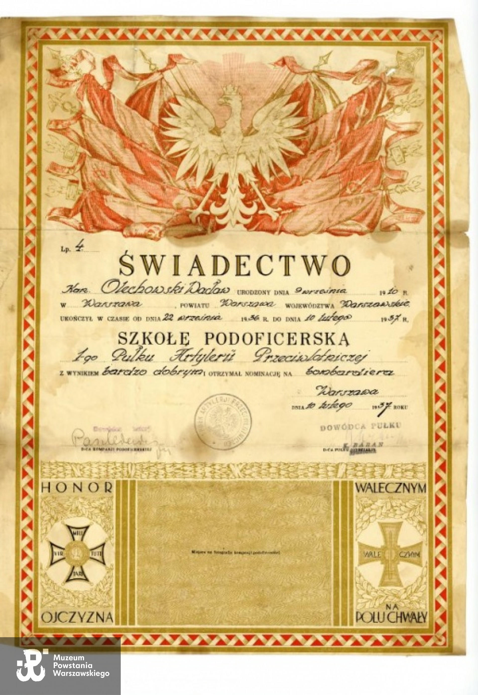 Z archiwum rodzinnego Michała Łukaszczyka