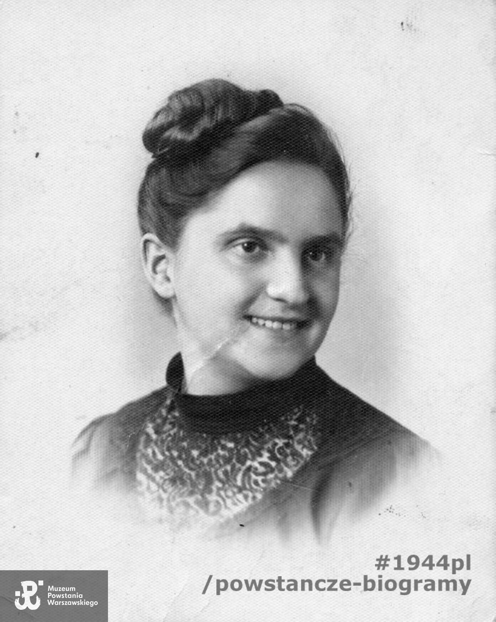 Maria Krajewska - Jankowska "Władysława" (1918-2005). Fot. ze zbiorów rodzinnych, skan udostępnił p. Tomasz Fudała