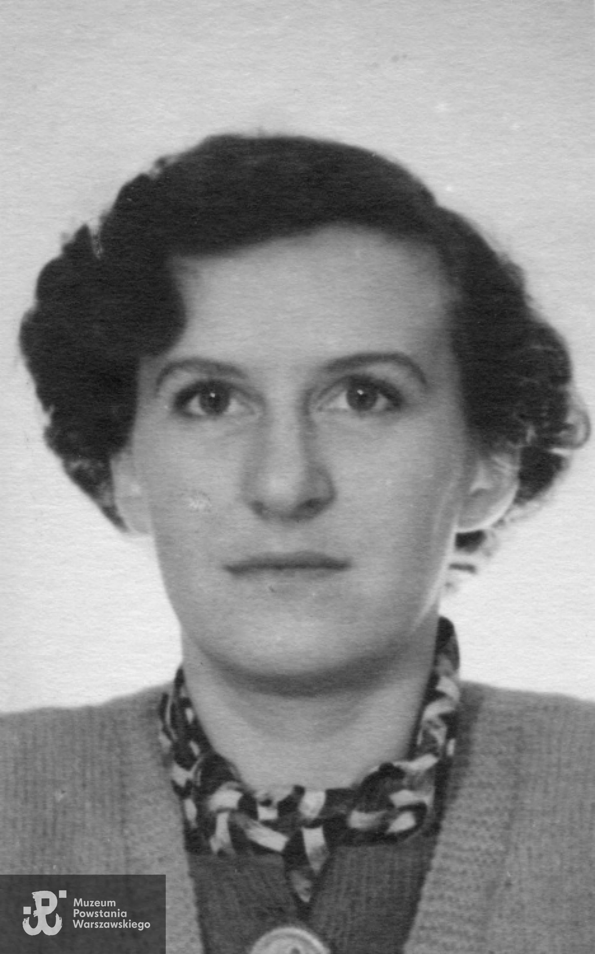 Maria Czapska - Pajzderska, 1951 rok. Fot. z archiwum rodzinnego Marii Pajzderskiej.
