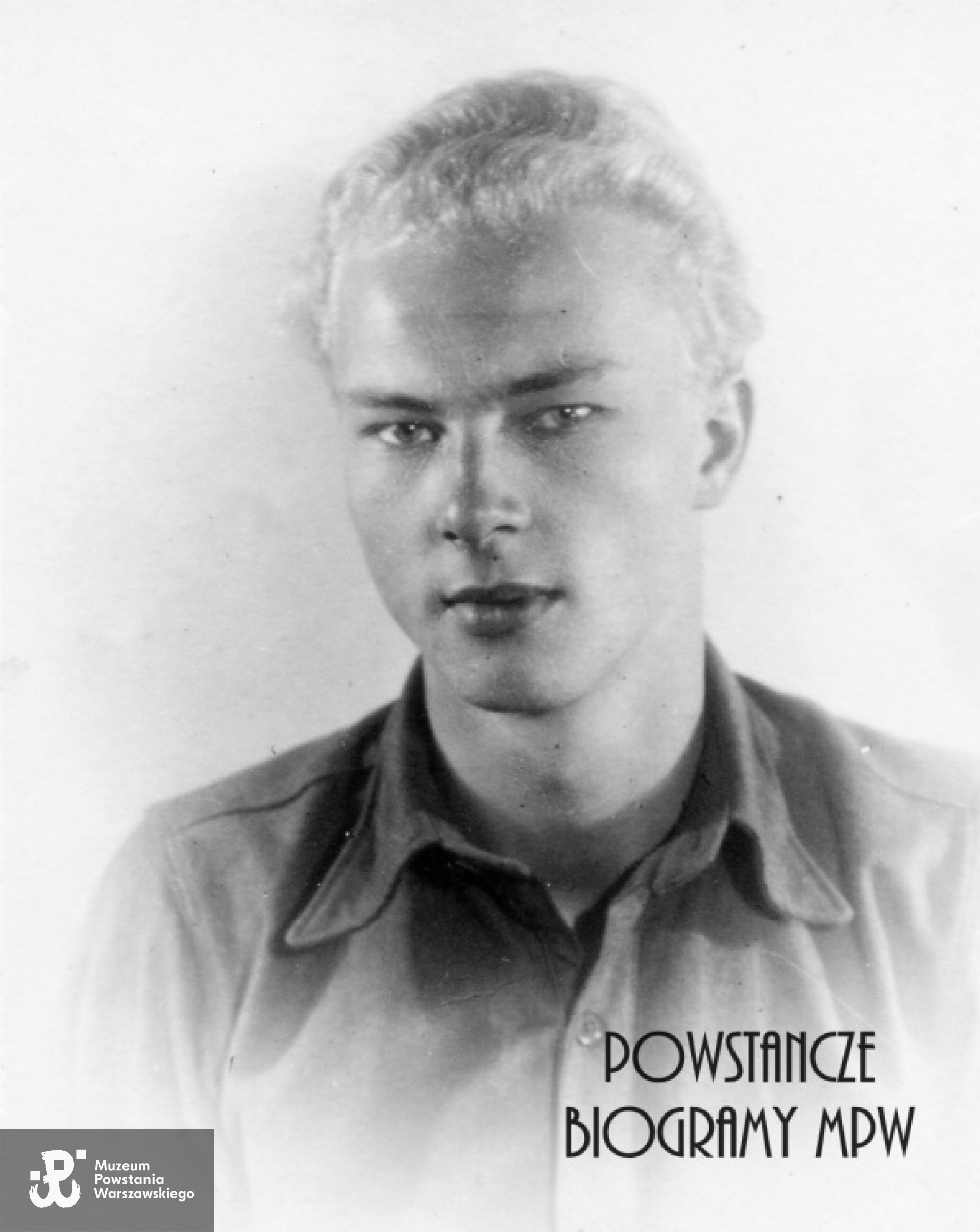 kpr. Jerzy Łukoski "Żereń" (1926-1992). Fot. udostępnione przez Andrzeja Urbańca