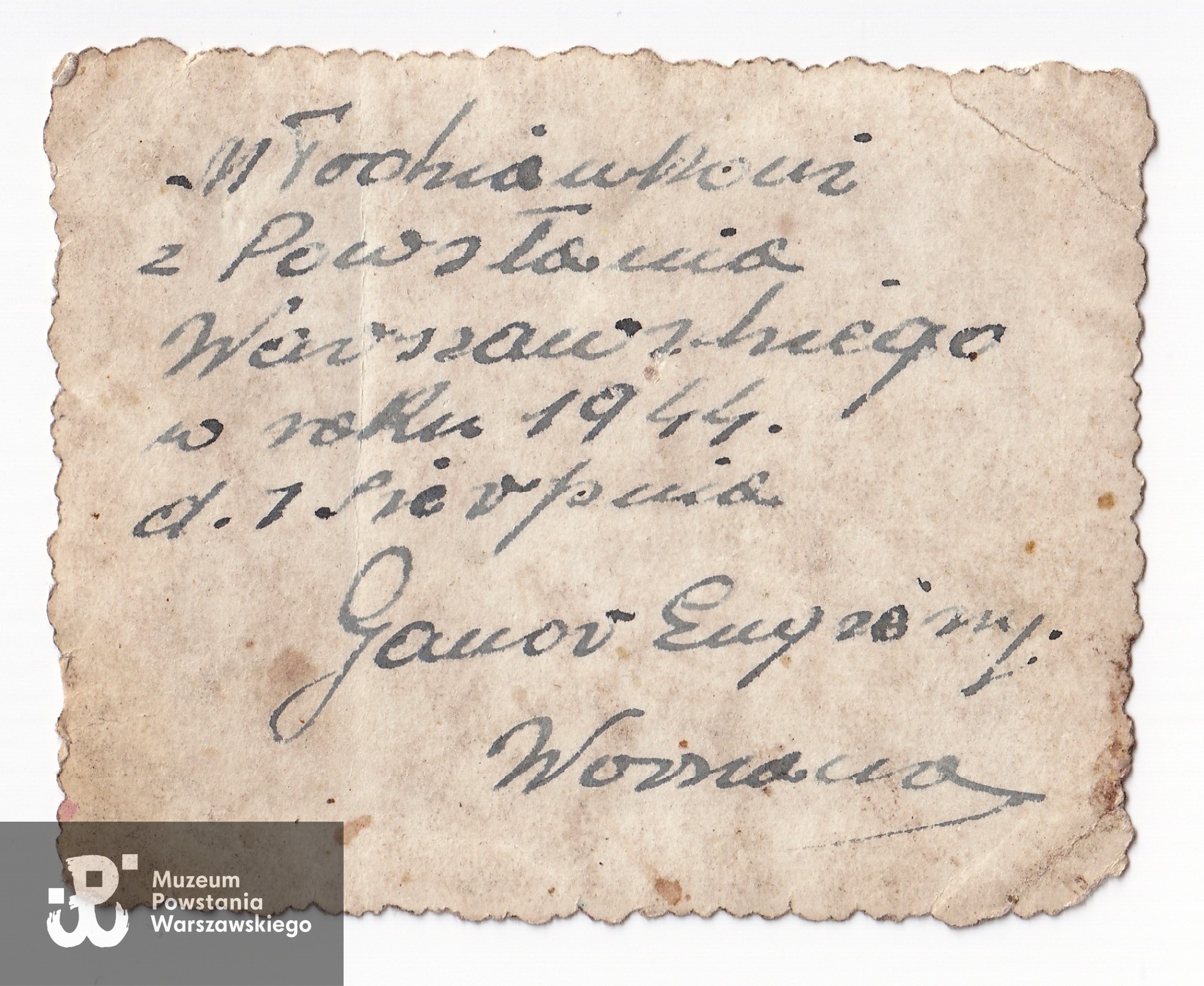 Fot. ze zbiorów rodzinnych, skan udostępnił p. Krzysztof (Chris) Gawor