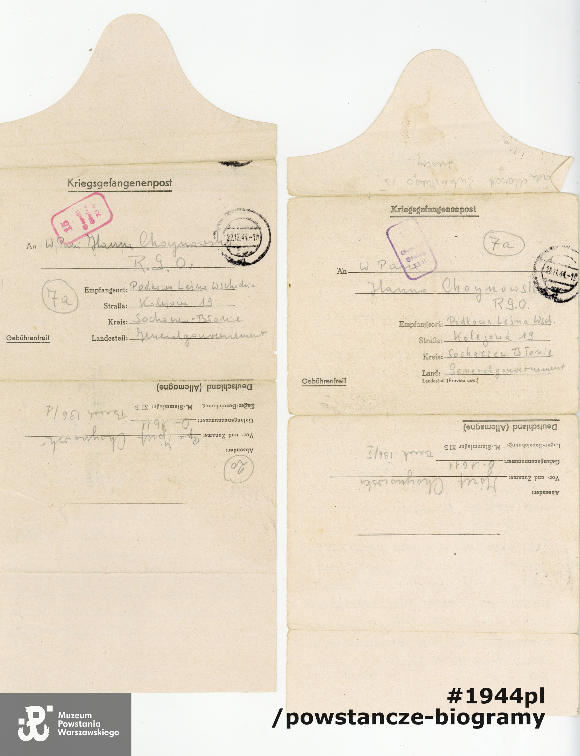 Z archiwum rodzinnego p. Michała Choynowskiego, syna.