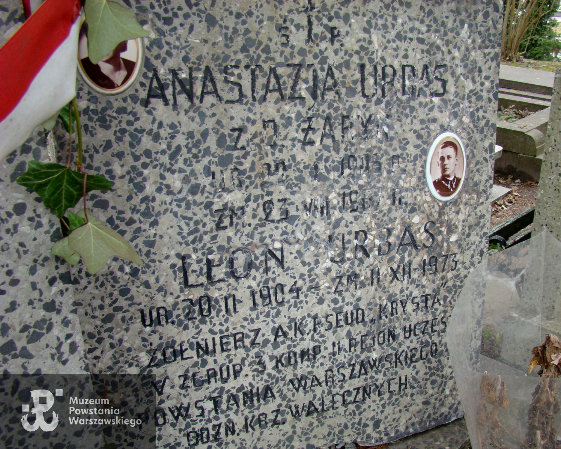 Mogiła "Krysta" na Powązkach Wojskowych. Fot. p. Beata Trzcińska