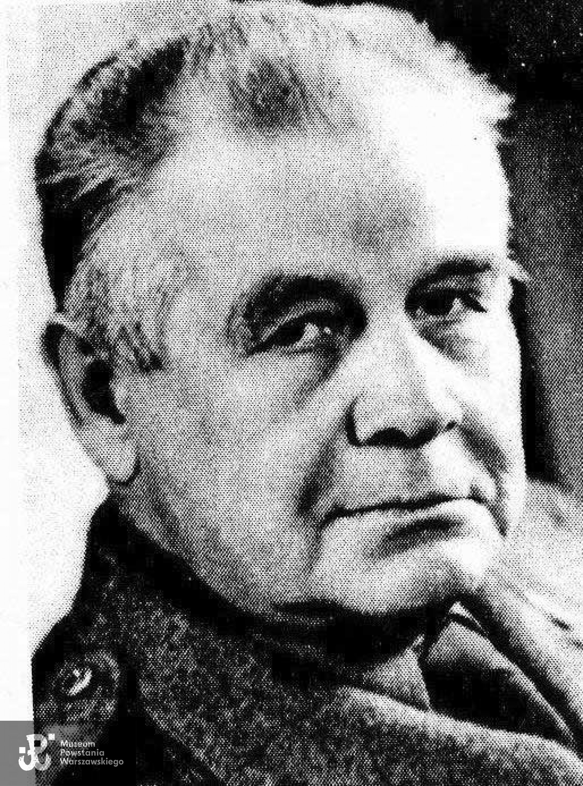 Pułkownik Stanisław Klepacz po wyzwoleniu z niewoli - Henstedt koło Lubeki, 1945