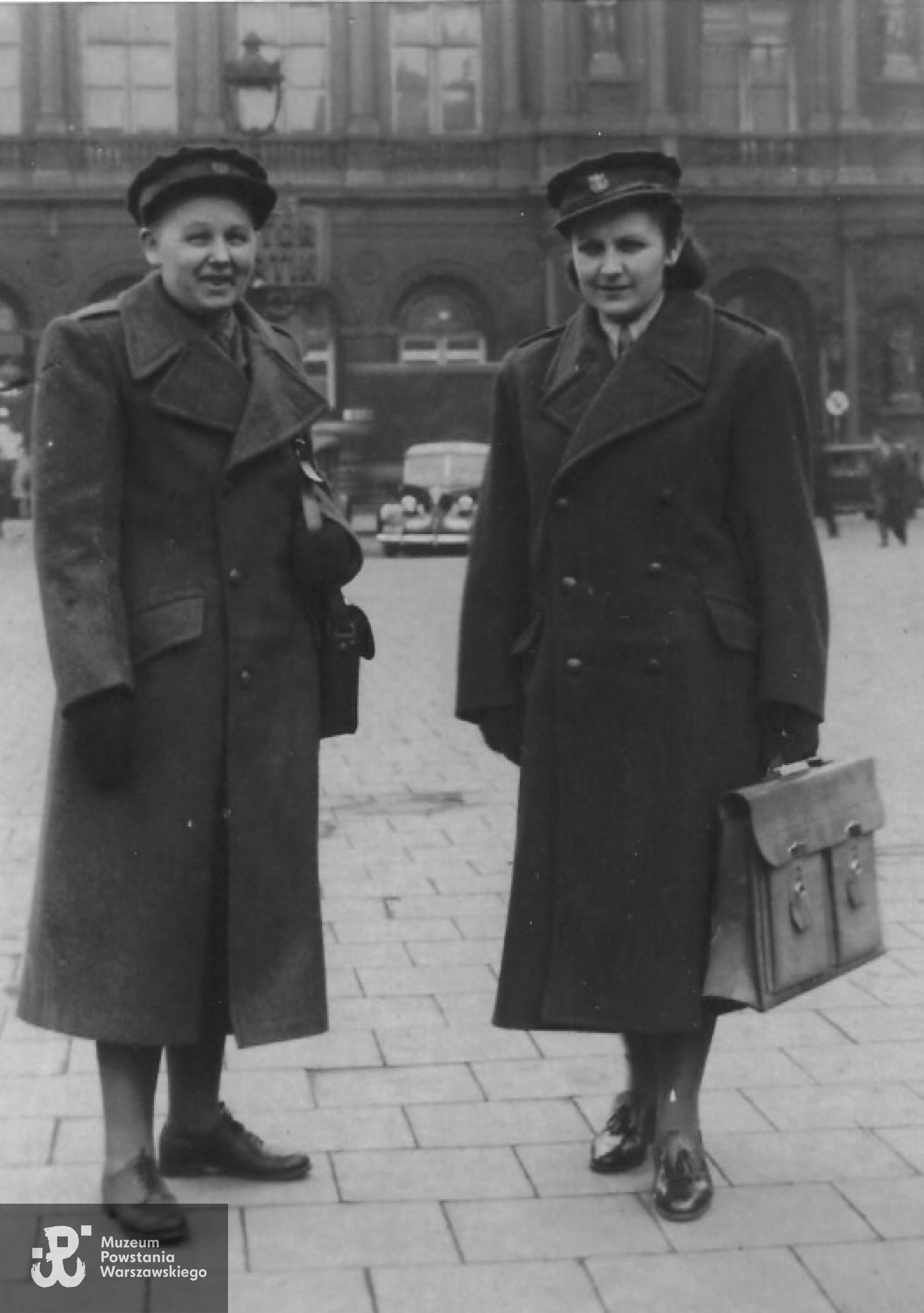 Zofia Ruzga-Narewska w Brukseli - 1947 r. Fot. ze zbiorów rodzinnych