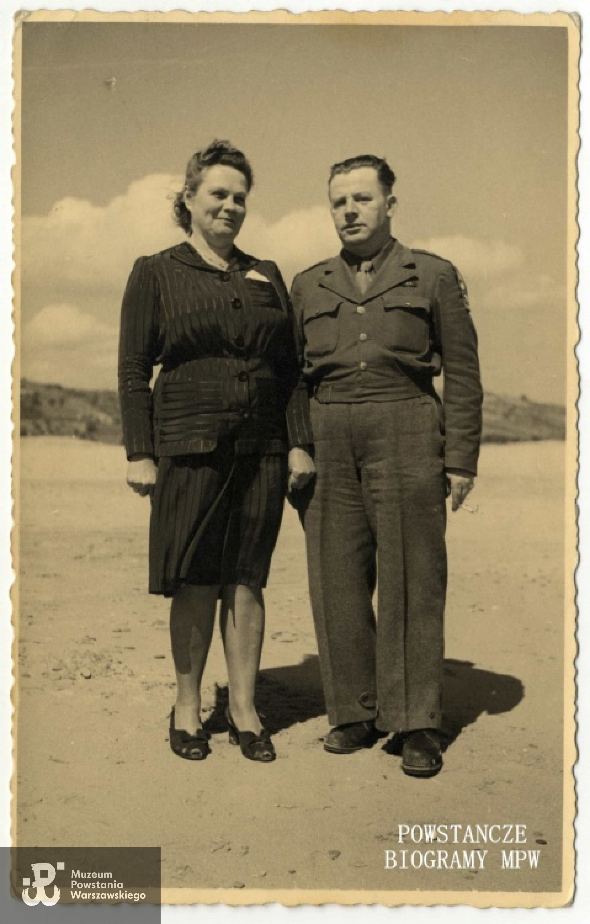 Zofia i Stanisław Zwolińscy. Fot. z archiwum rodzinnego Tadeusza Piotrowskiego.