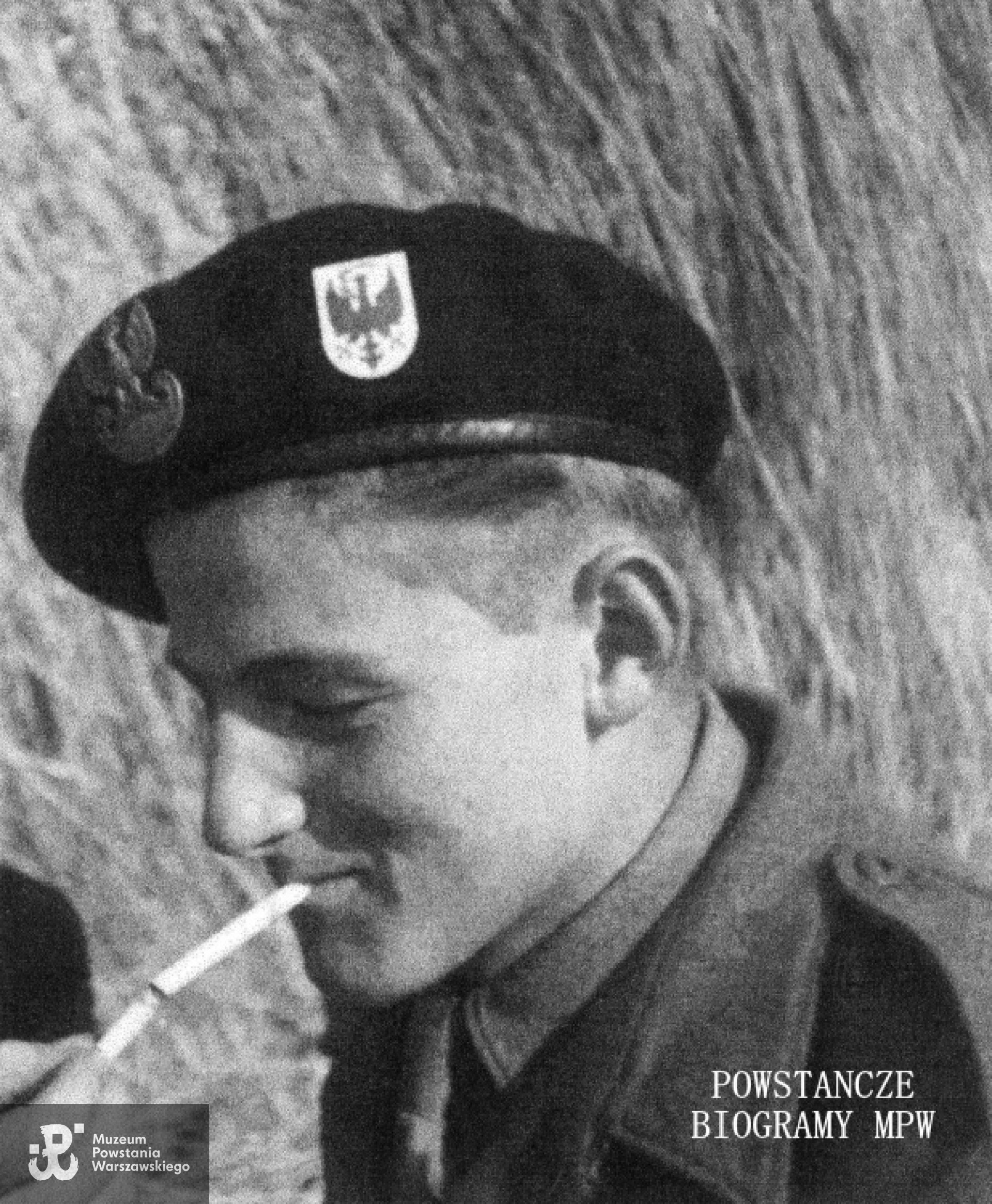 Andrzej Radlicz ps. "Lisek" - na zdjęciu w roku 1948. Fot. archiwum rodzinne