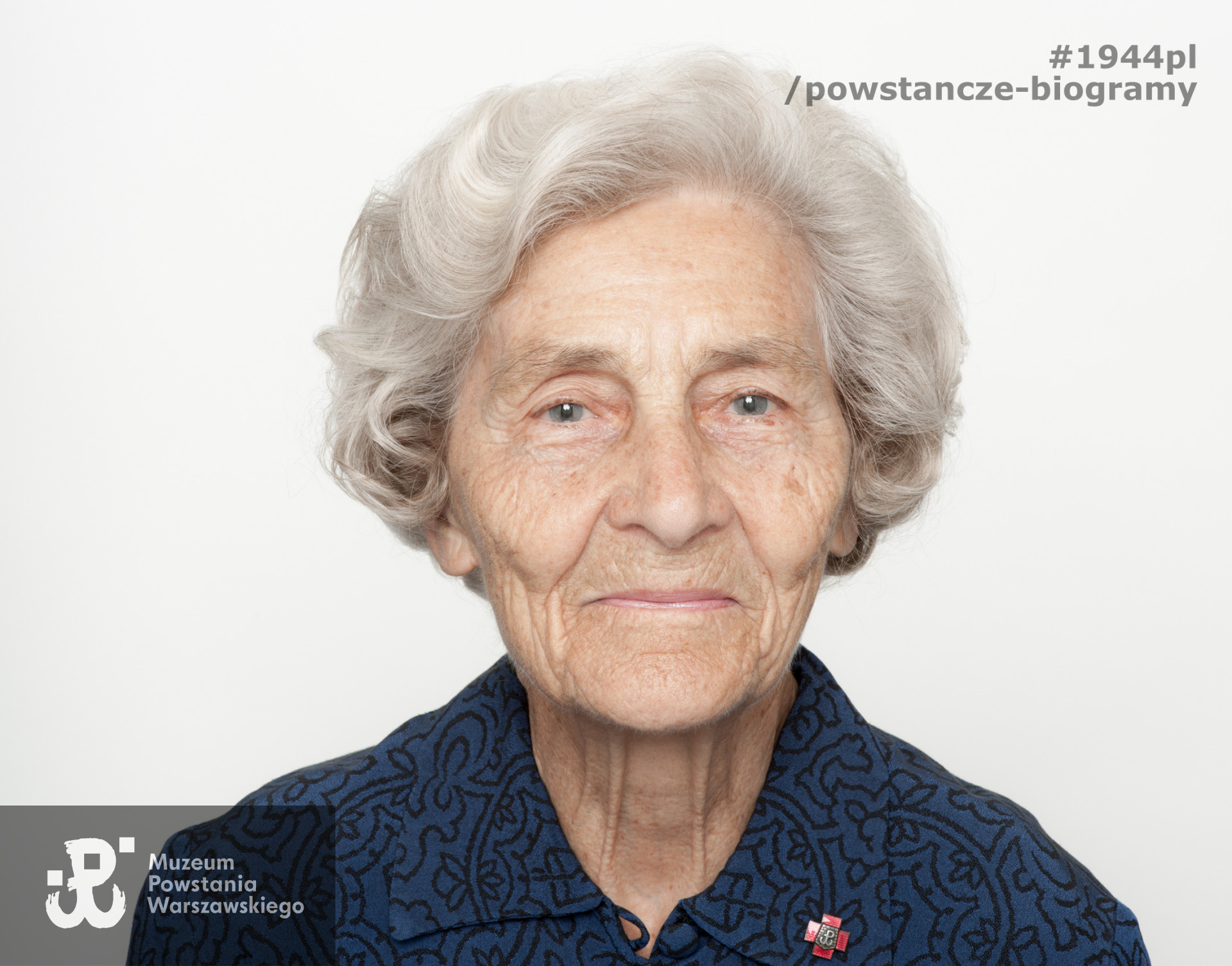 Zdjęcie z serii portretów Powstańców Warszawskich wykonanych w ramach projektu "1944/70/2014" realizowanego przez grupę WWPHOTO dla uczczenia 70. rocznicy wybuchu Powstania Warszawskiego. Muzeum Powstania Warszawskiego, 22.07-04.08 2013.