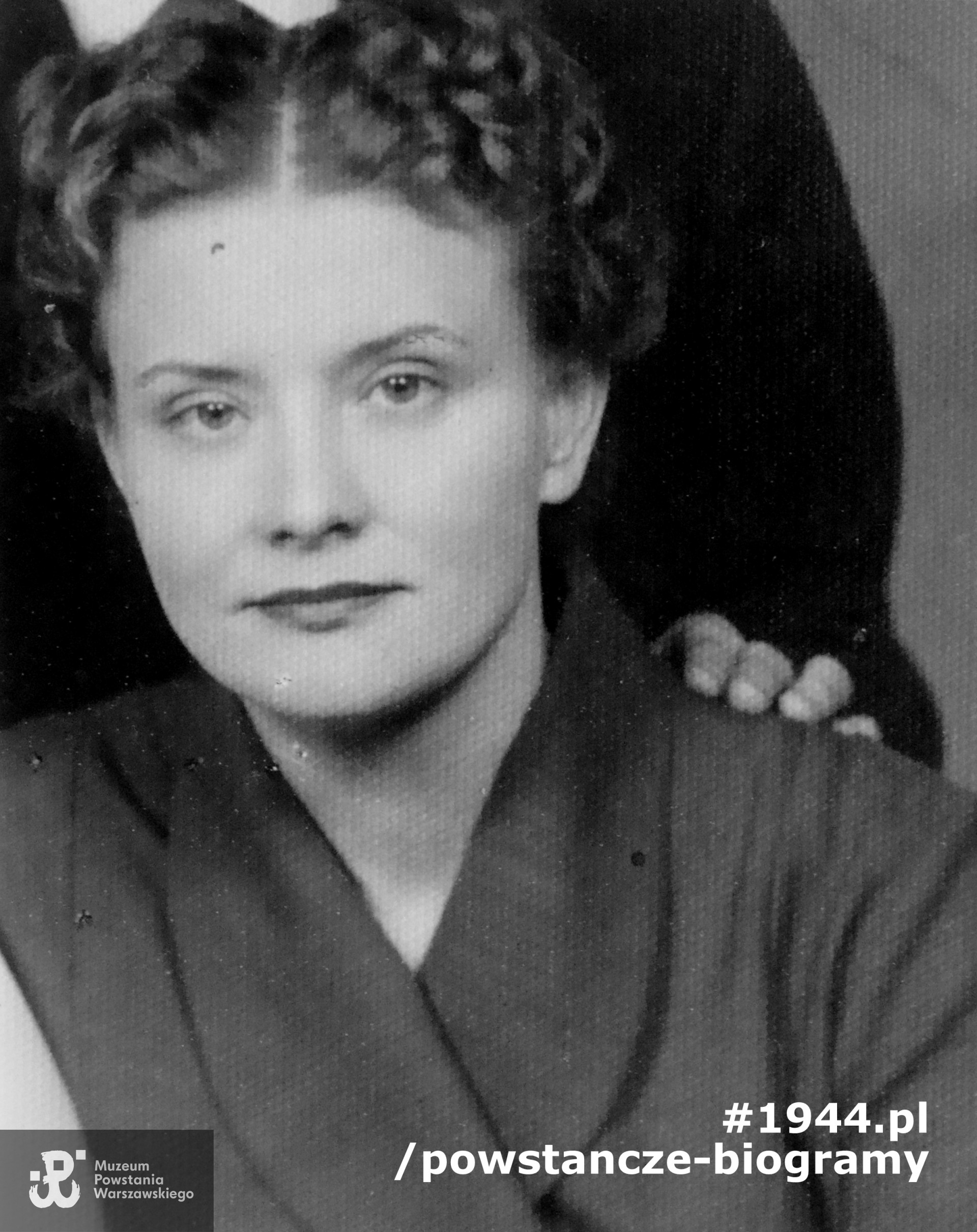 Bronisława Barbara Dźbikowicz "Barbara" (1924-2006). Fot. z archiwum rodzinnego udostępniła p. Dorota Górska. Na zdjęciu podczas wizyty w Polsce - lata 50-te/60-te.
