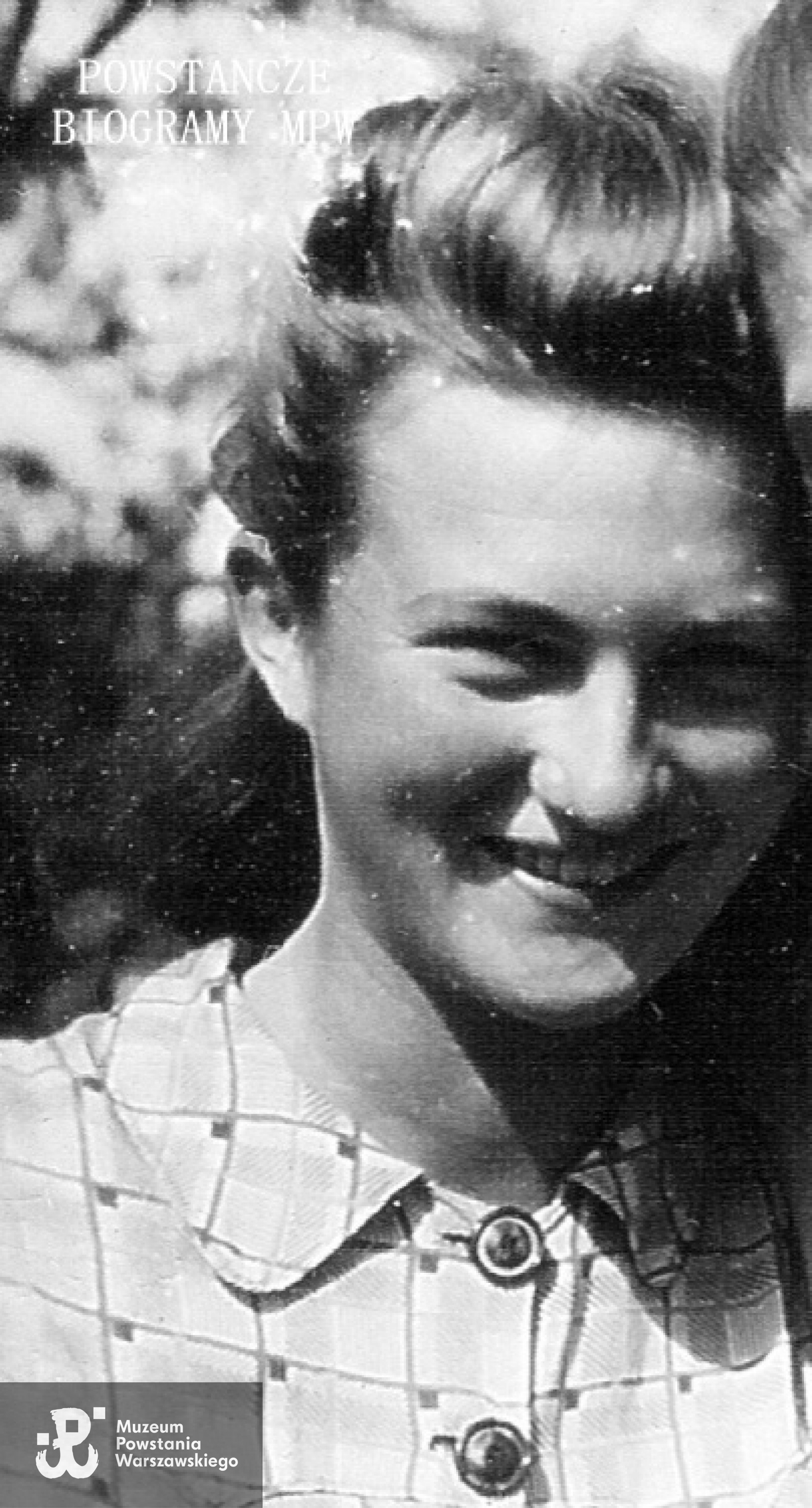 Maria Więckowska "Marysia" (1924-1944). Fot. archiwum prywatne
