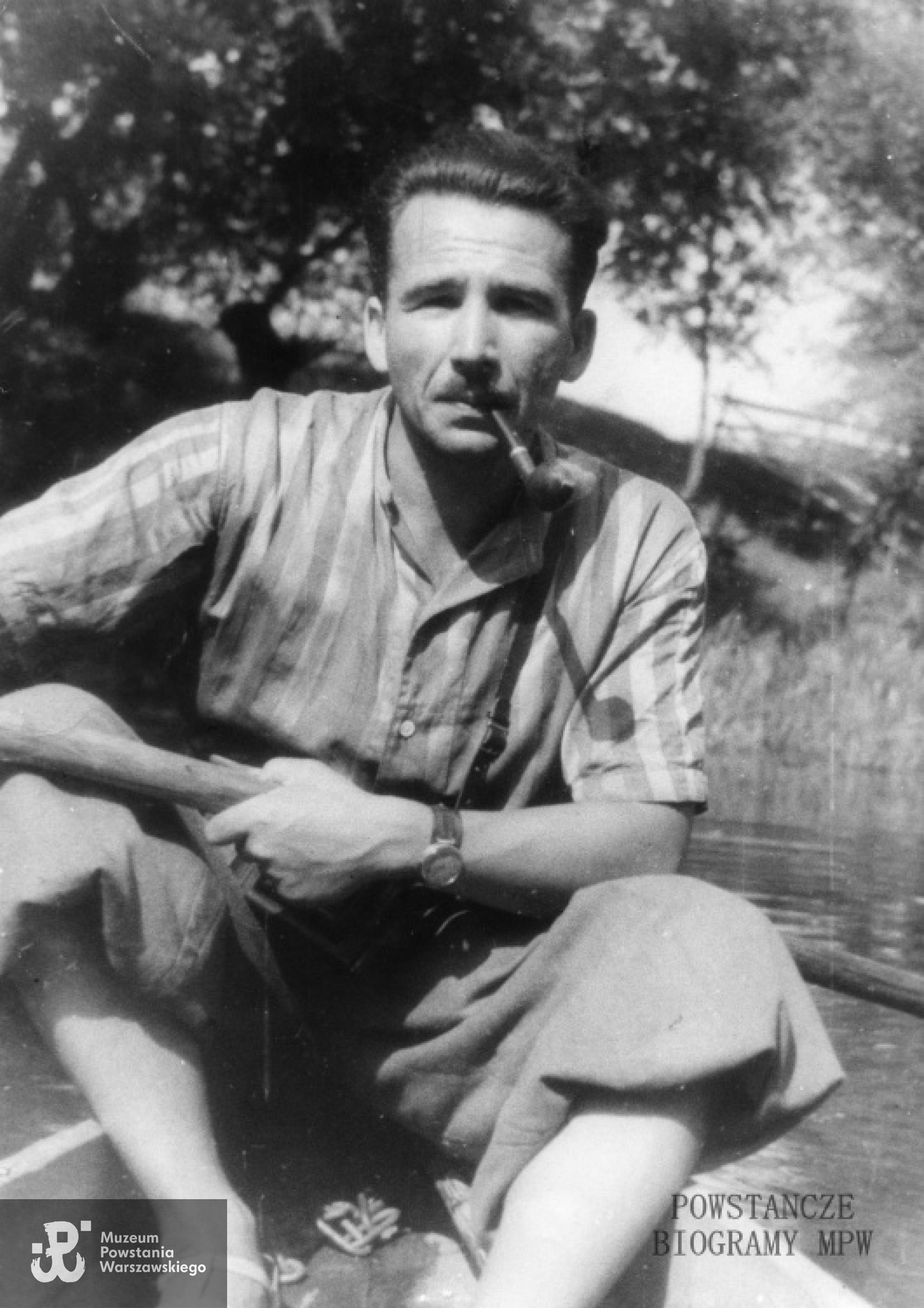 Czesław Korwin-Piotrowski "Karol" (1909-1944) Fot. AR MPW