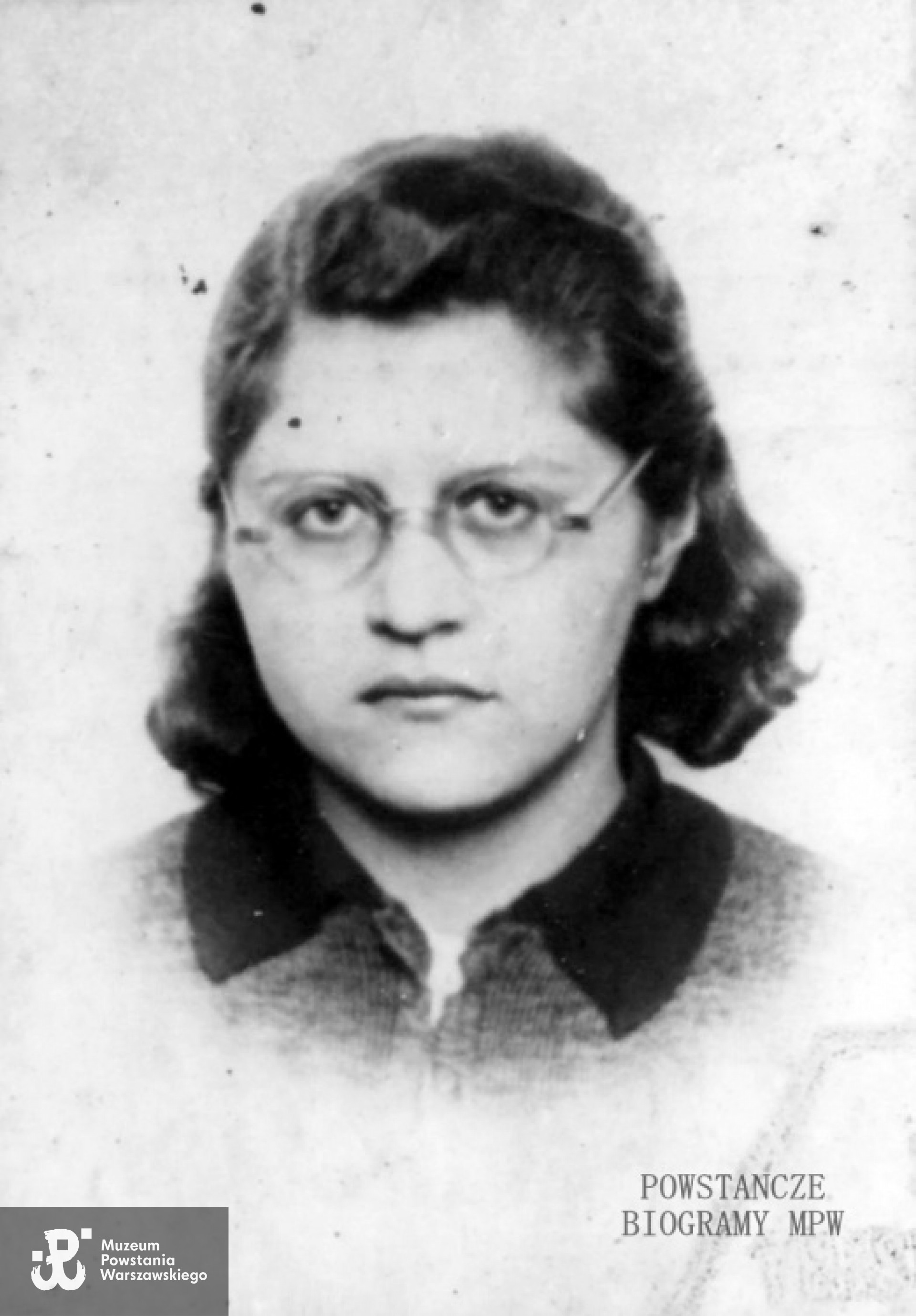 Sanit. Krystyna Malawska „Krystyna Czarna” - 1940 r. Fot. z archiwum rodzinnego Jakuba Deringa