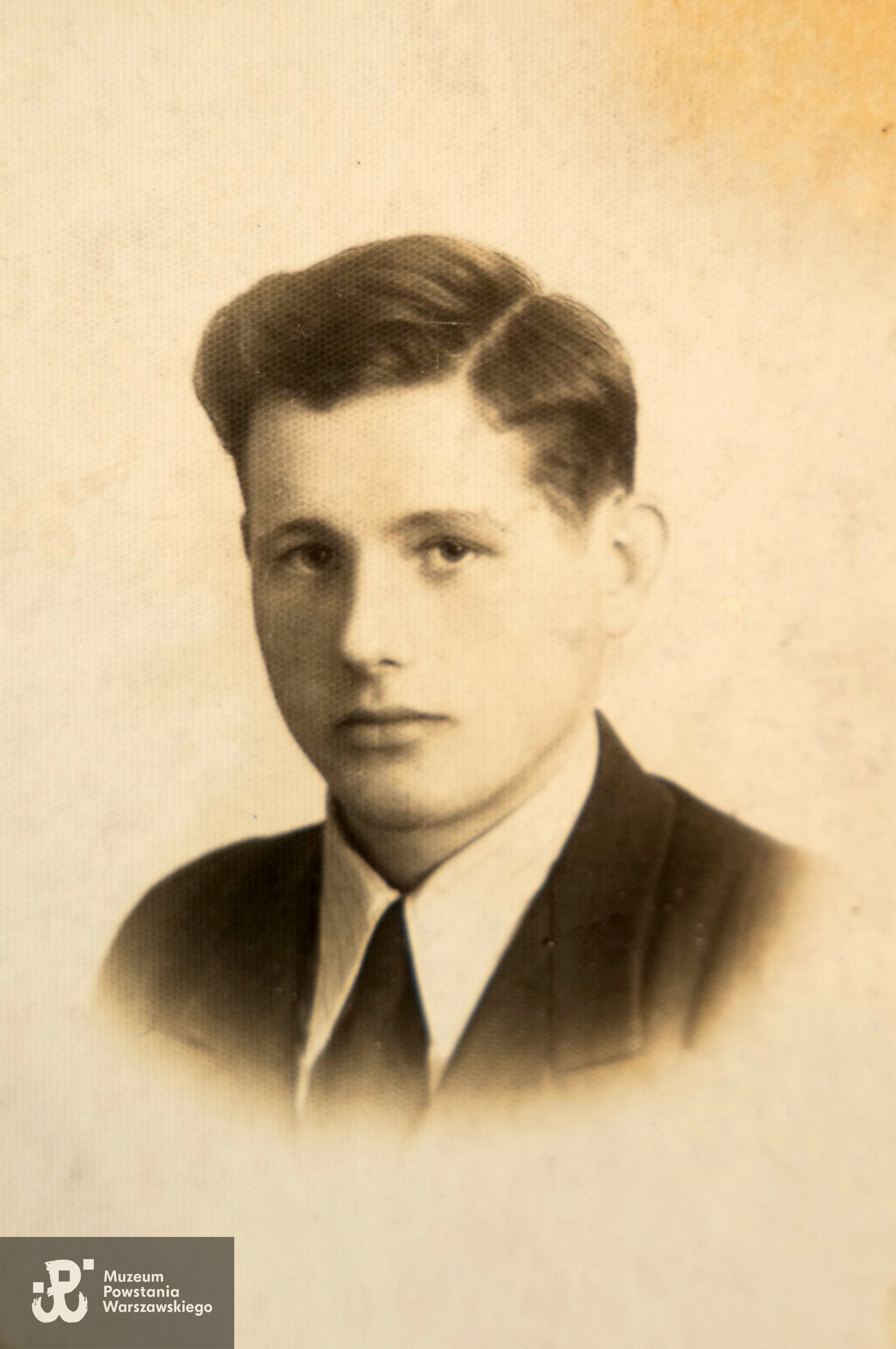 Stanisław Popowski ps. Stanisław (1922-1944). Fot. ze zbiorów rodzinnych, udostępniła p. Agafia Thekla Popowska