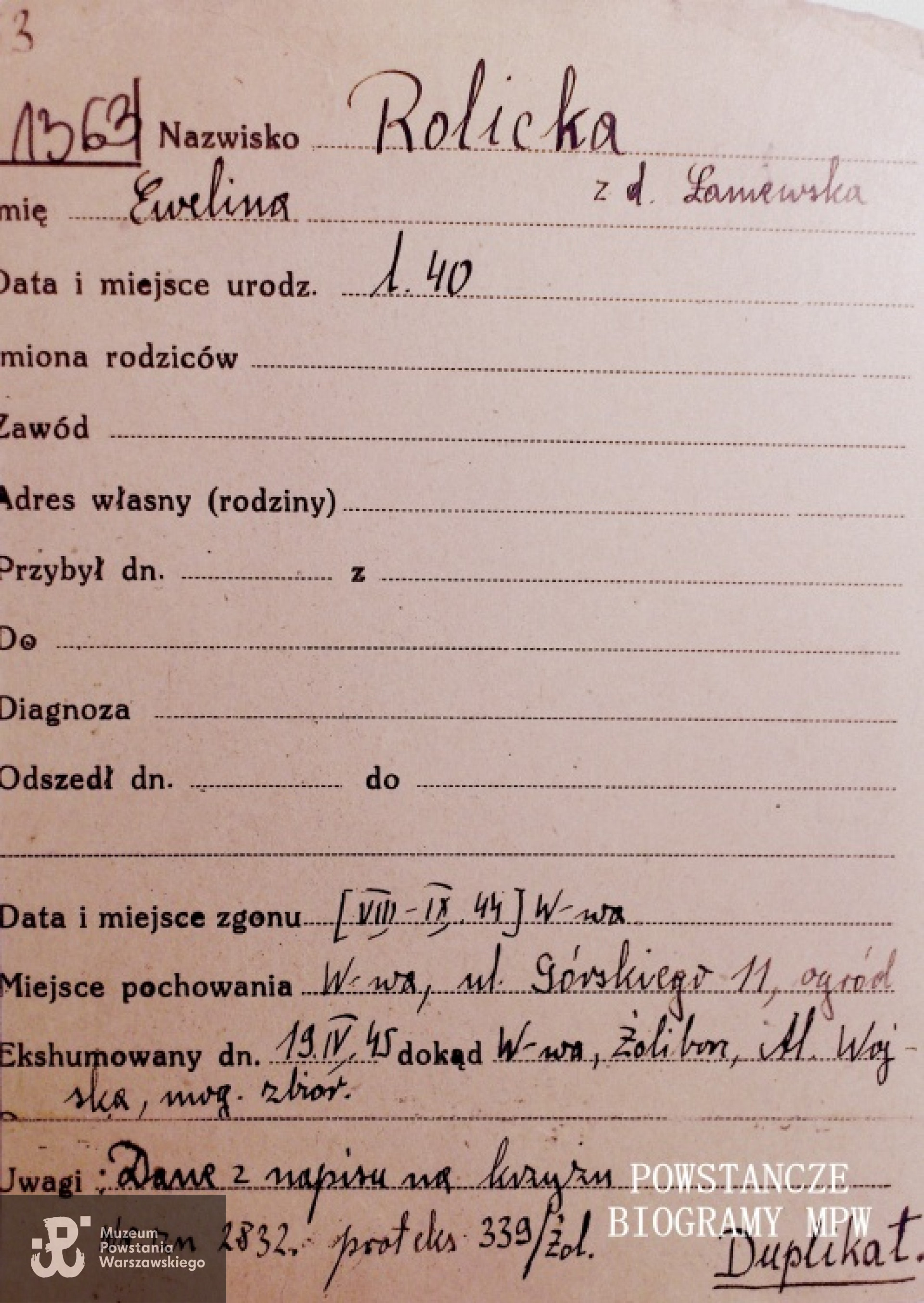 Ze zbiorów Polskiego Czerwonego Krzyża