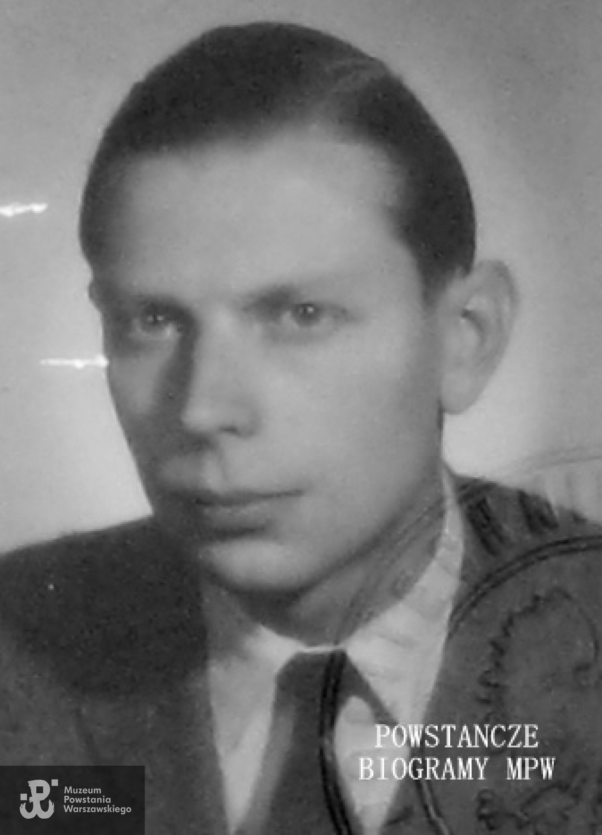 Stanisław Sułkoński ps. "Kwapiszewski" (1924-1996) Zdjęcie powojenne z archiwum rodzinnego
