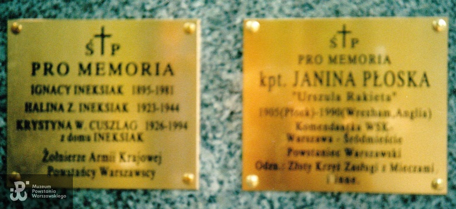 Warszawskie Powązki - pomnik Macte-Animo