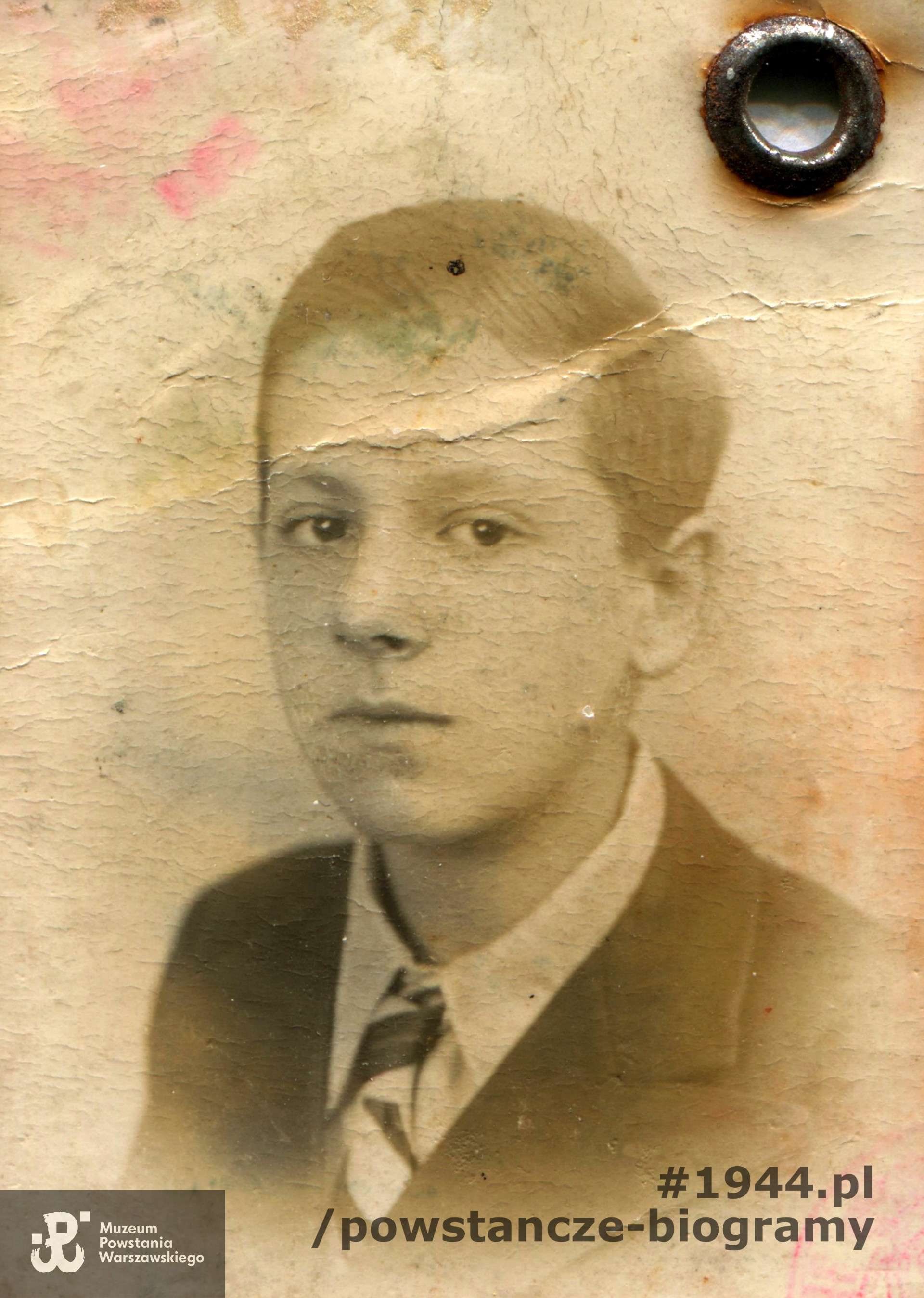 Mieczysław Jan Rybicki ps. "Wacek".  Fot. ze zbiorów Mieczysława Rybickiego