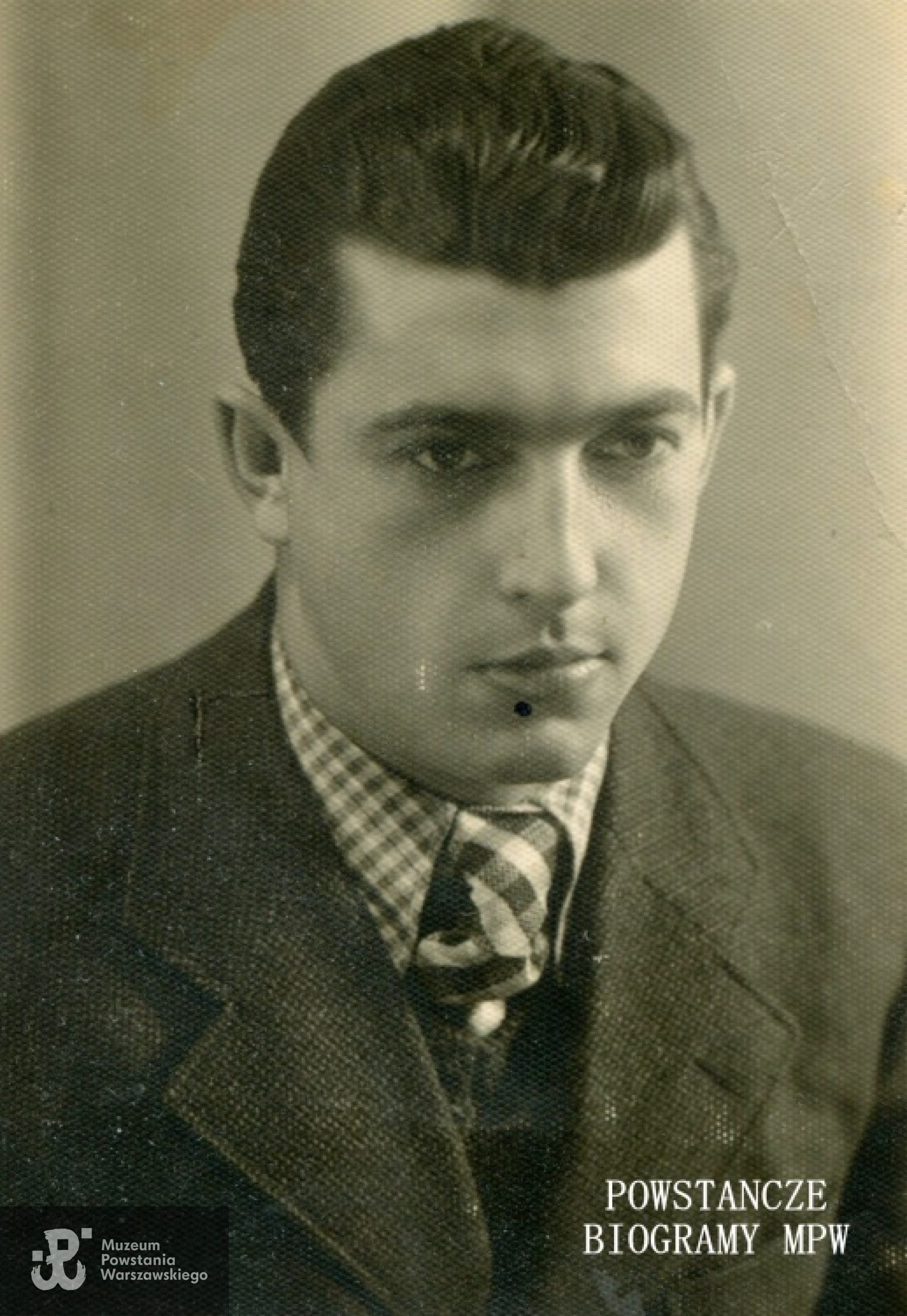 Zygmunt Listopadzki ps. "Lis" (1920-1944) Fot. z archiwum rodzinnego