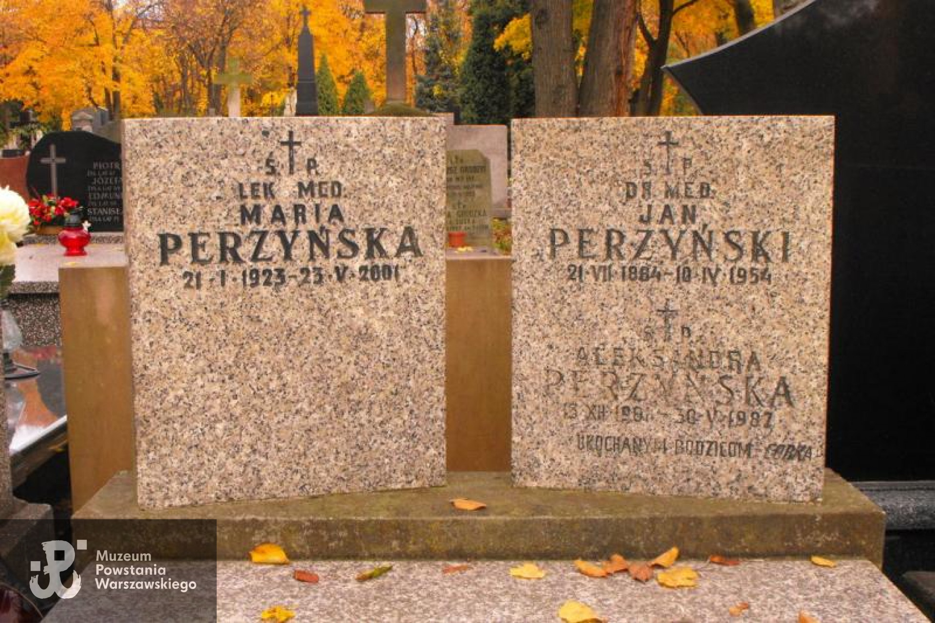 Cmentarz Powązkowski w Warszawie (Stare Powązki), kwatera 116, rząd 6, grób 10.