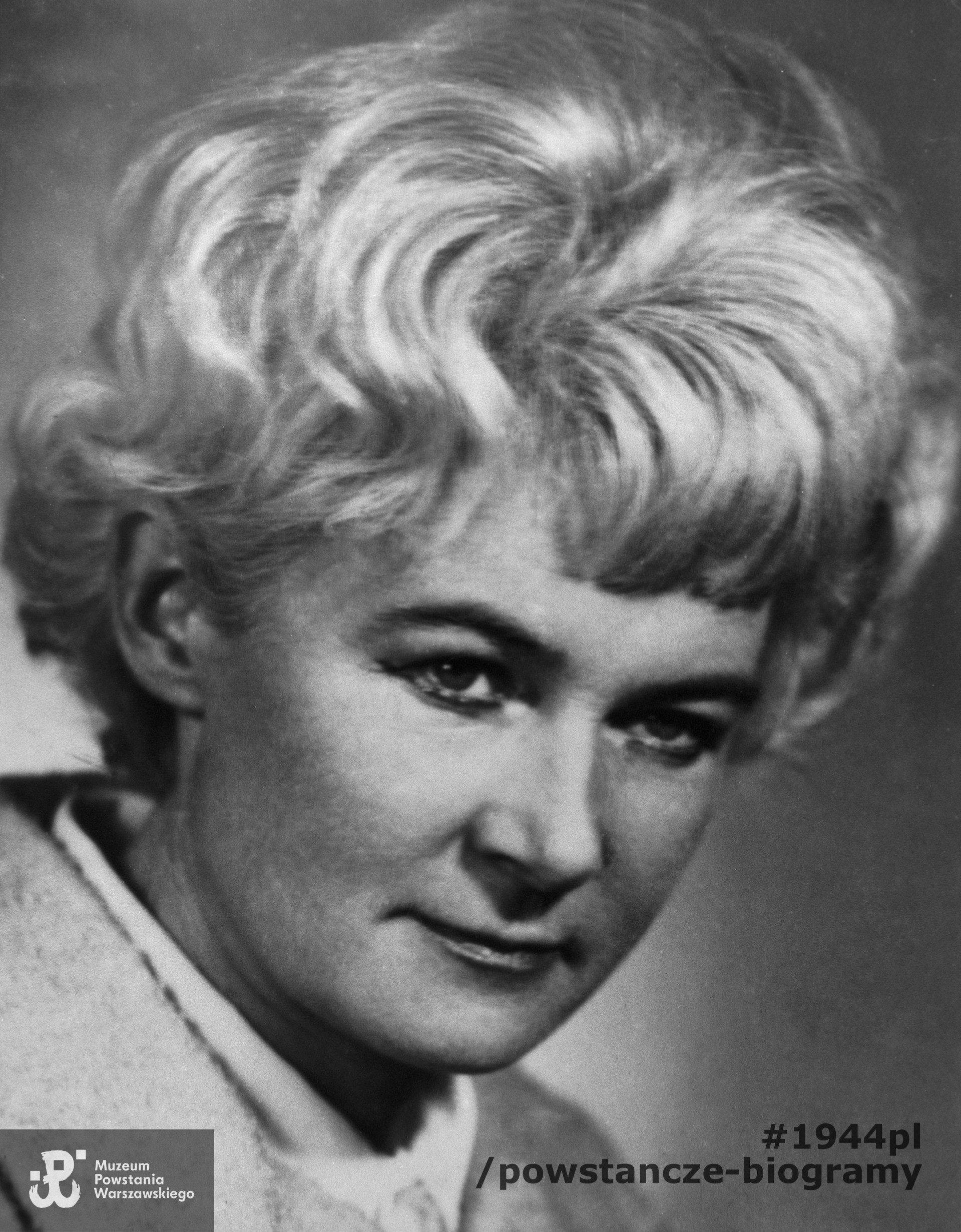  Anna Teresa Wyganowska-Eriksson. Powojenna fotografia portretowa, lata 60-te XX w. Ze zbiorów Muzeum Powstania Warszawskiego, zbiór WIEPW