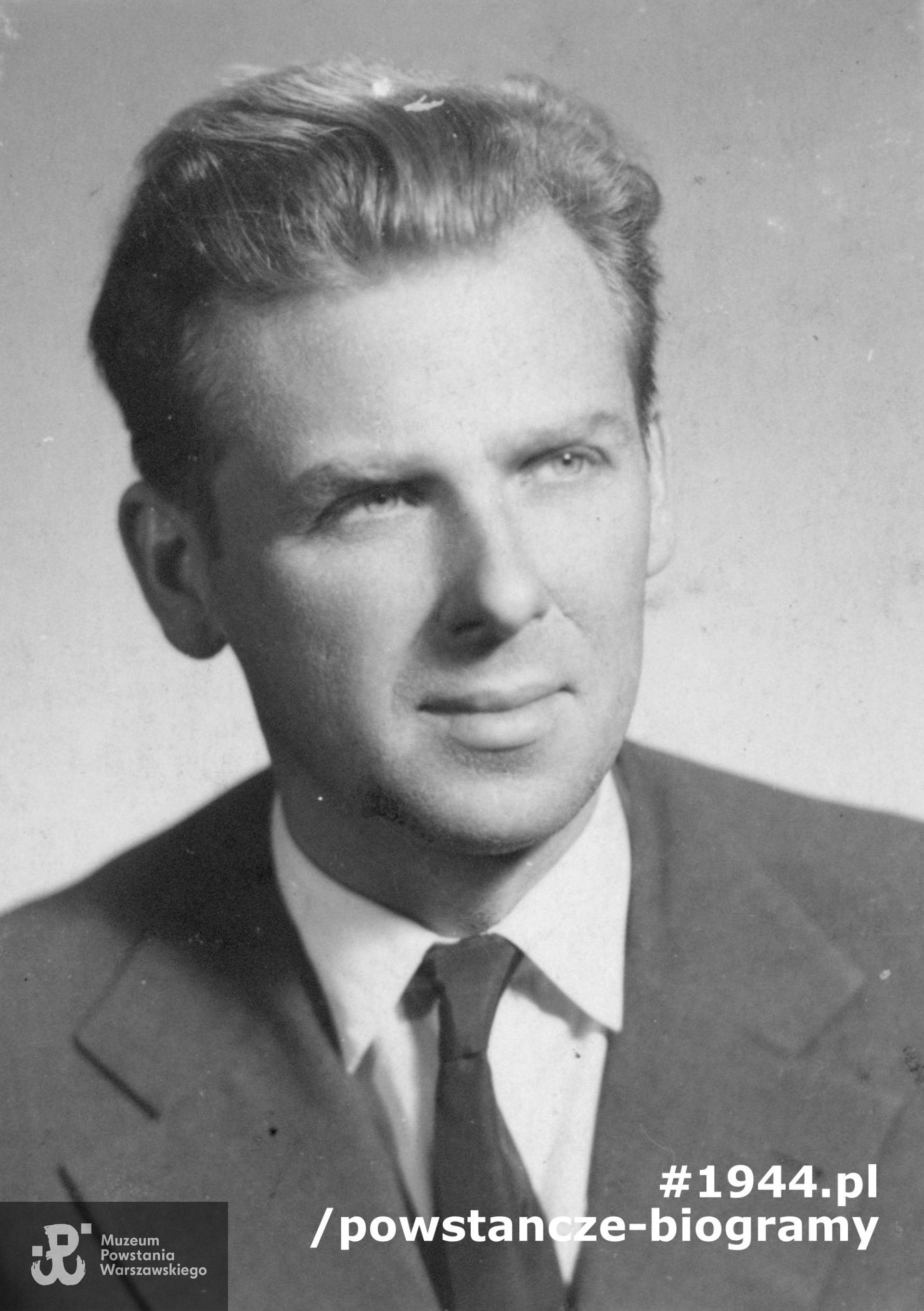 Stanisław Goszczyński ps. "Grabarz" (1926-1990). Fot. ze zbiorów Muzeum Powstania Warszawskiego - materiały Jana Rockiego