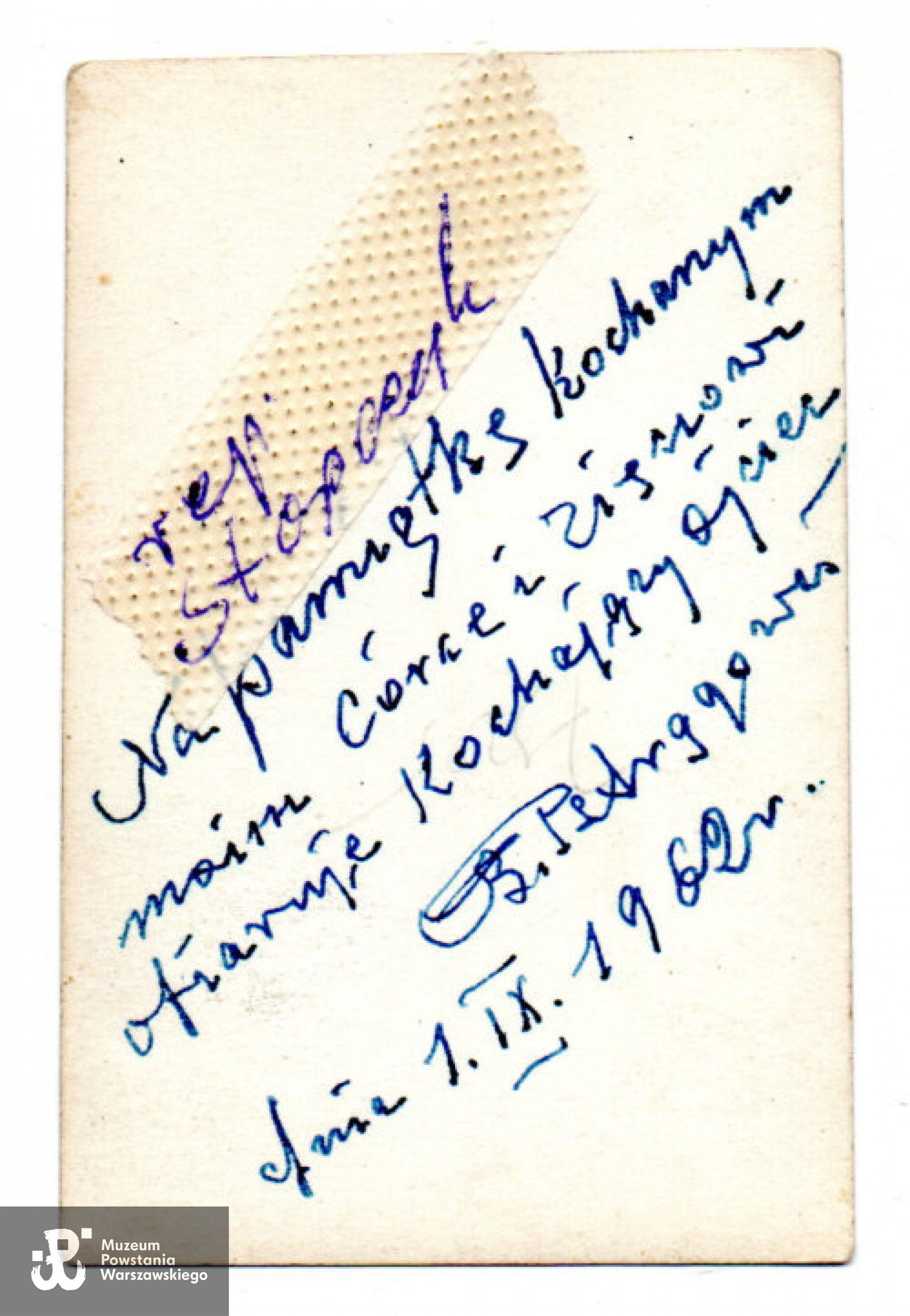 Fot. ze zbiorów rodzinnych p. Eva Stopczyk-Tucker, wnuczki Powstańca