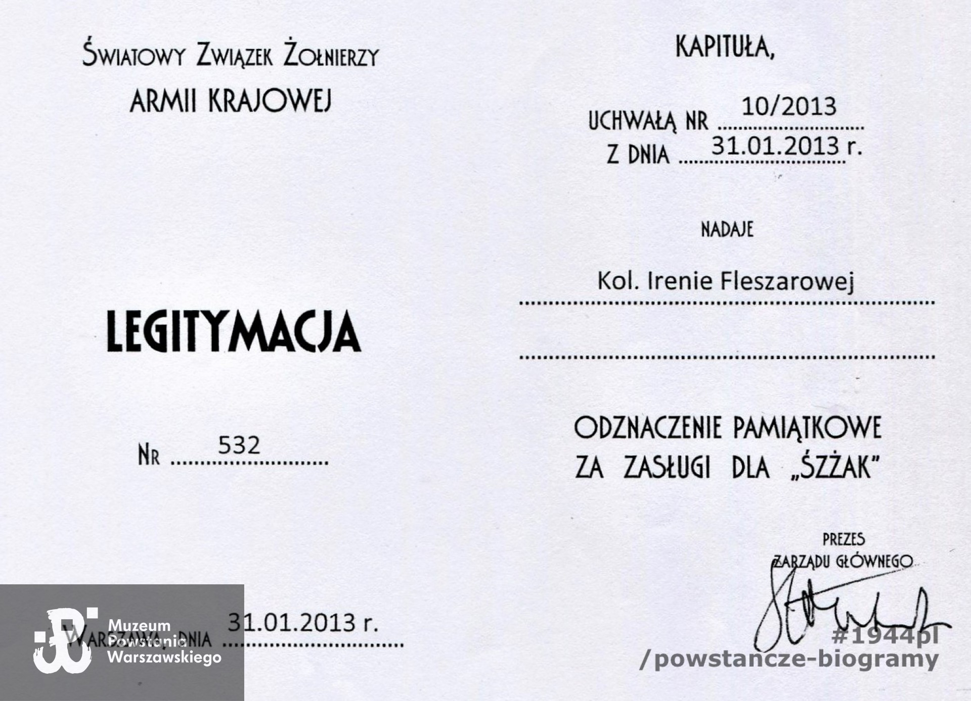 Ze zbiorów p. Ireny Grohman-Fleszer