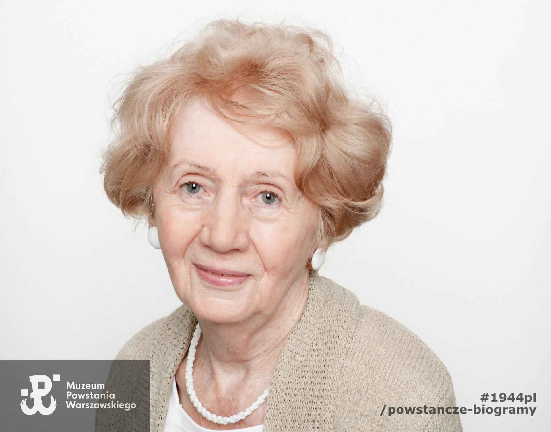 Zdjęcie z serii portretów Powstańców Warszawskich wykonanych w ramach projektu "1944/70/2014" realizowanego przez grupę WWPHOTO dla uczczenia 70. rocznicy wybuchu Powstania Warszawskiego. Muzeum Powstania Warszawskiego, 22.07-04.08 2013.