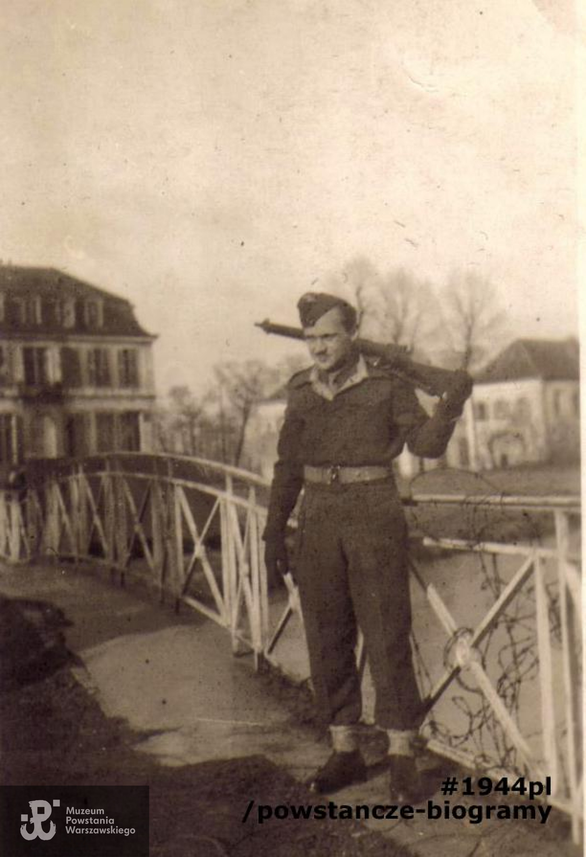 Edward Kliem - Lille, 1946 rok. Z archiwum rodzinnego Edwarda Kliema