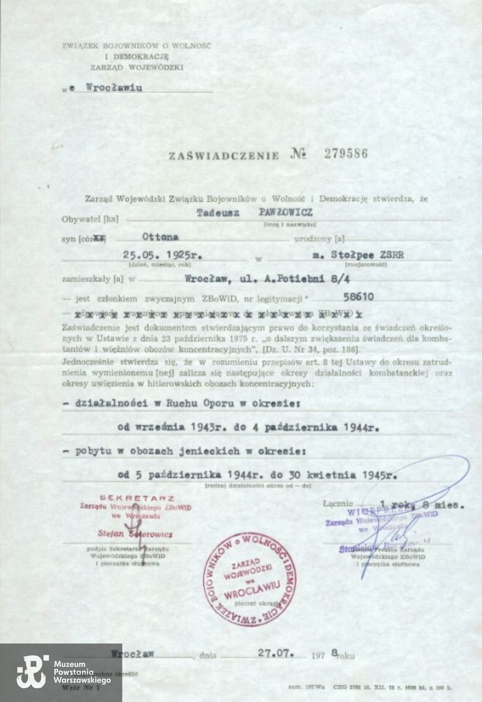 Fot. archiwum rodzinne