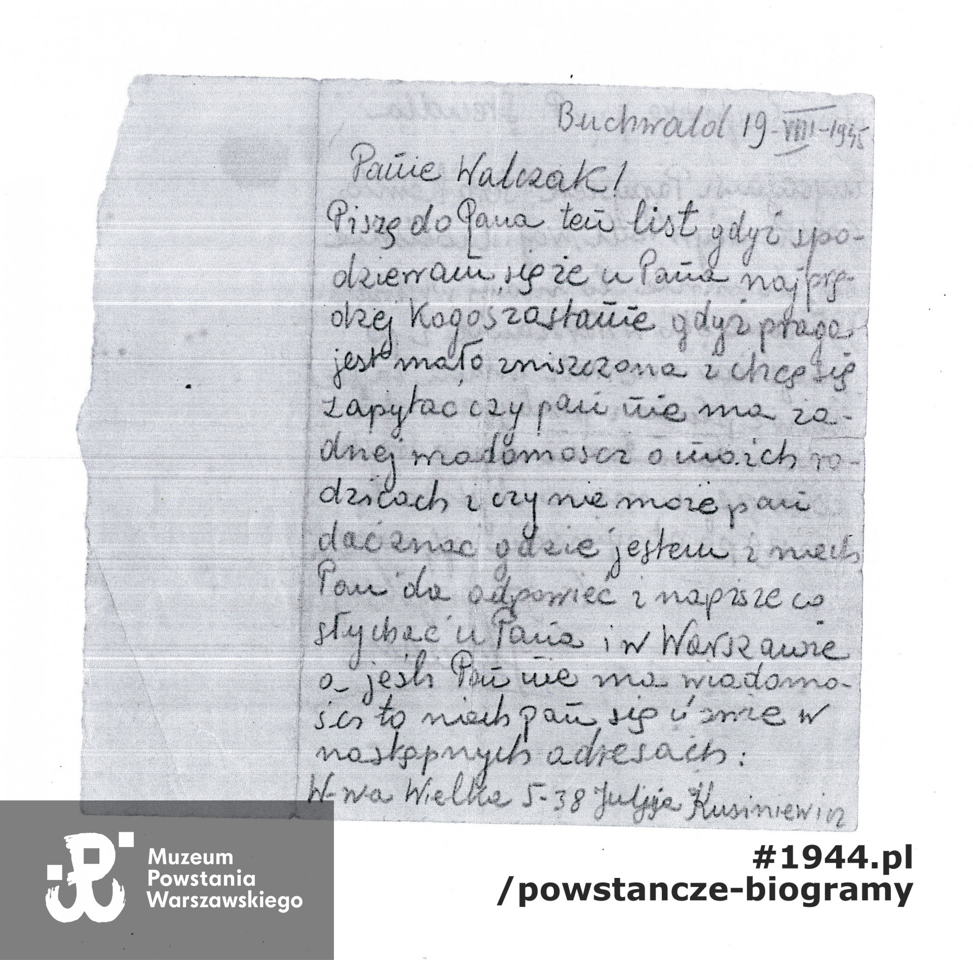 Kopie dokumentów udostępnione przez bratową, p. Józefę Roguską