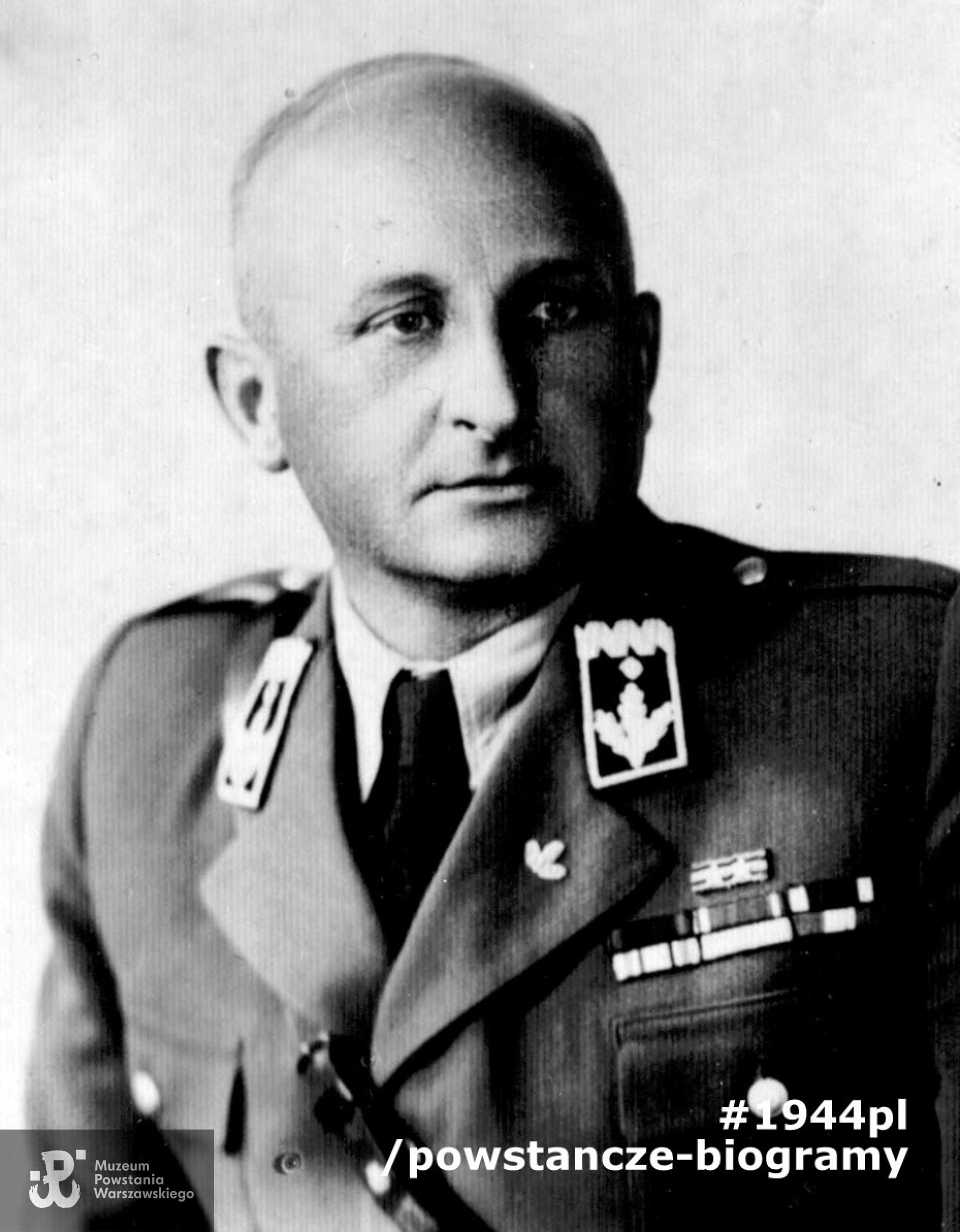 Wacław Stanisław Kaczyński ps. "Pomian" (1901-1960).  Fot. udostępnił w imieniu p. Adama Koperkiewicz, p. Jan Piasecki-Hlousek