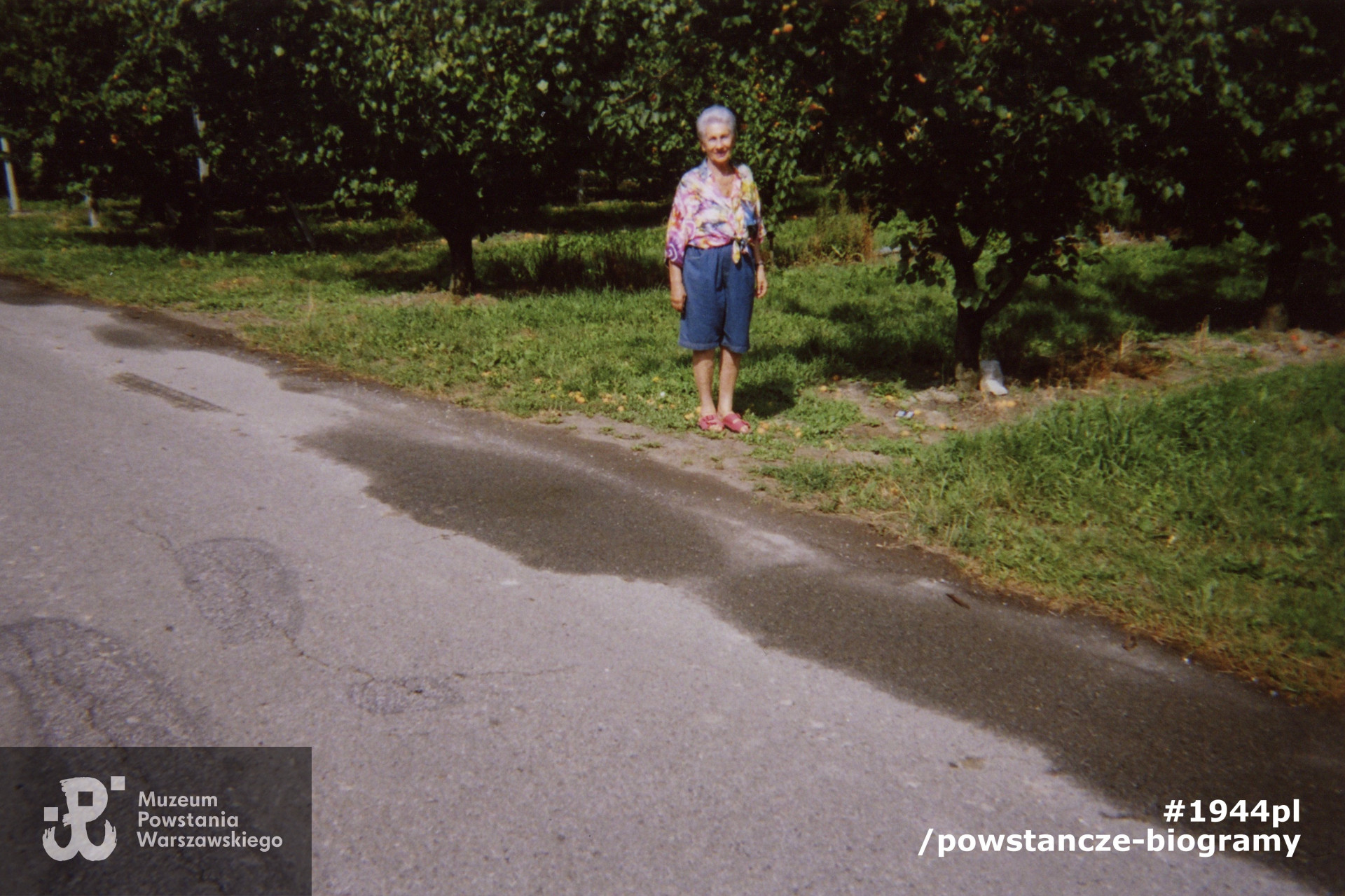  2015 rok. Fot. z archiwum rodzinnego udostępniła p. Maria Bourquin - Rulska