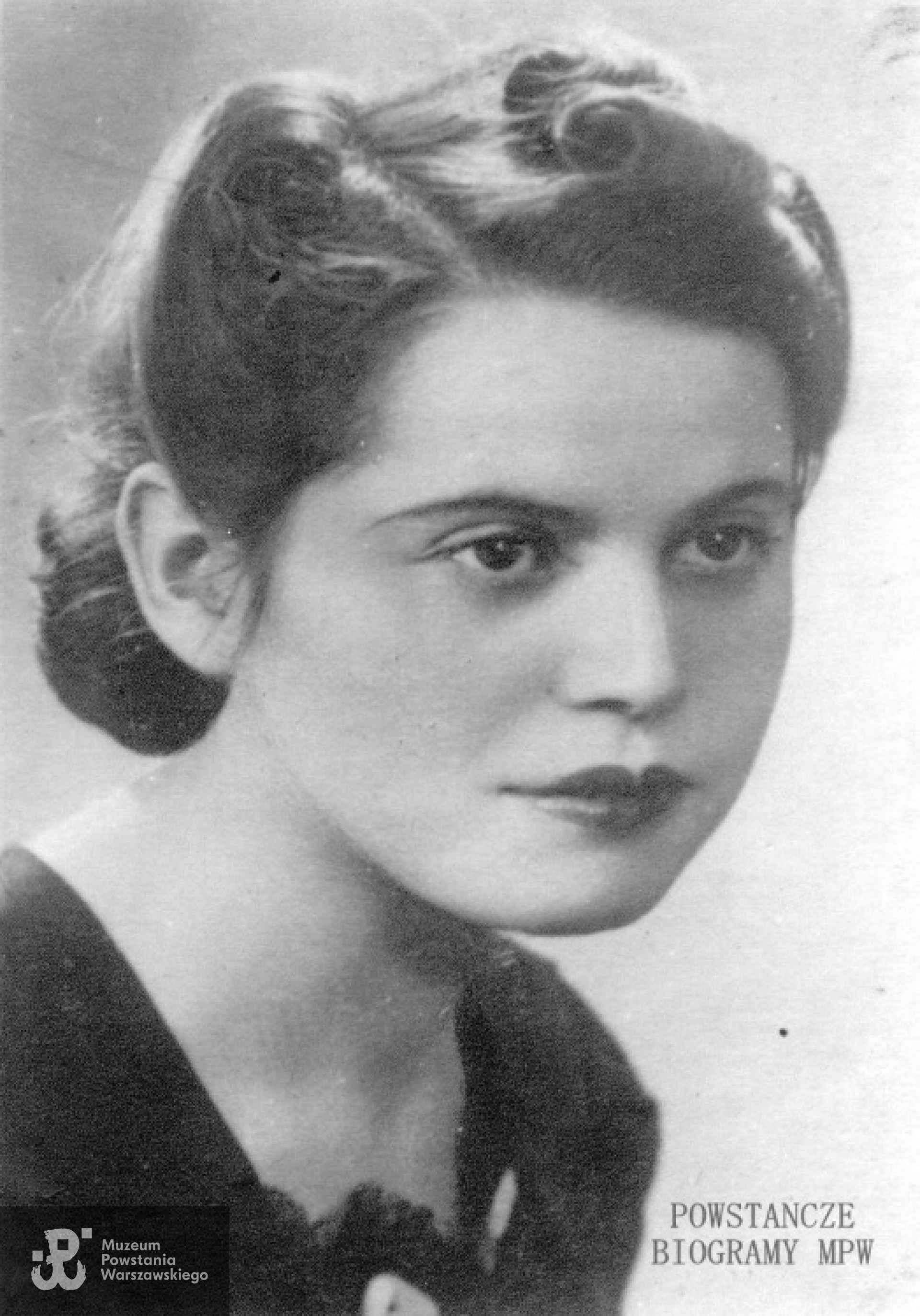 Janina Gierat - Maryańska ps. "Mimoza" (1915-1962) Fot. AR MPW