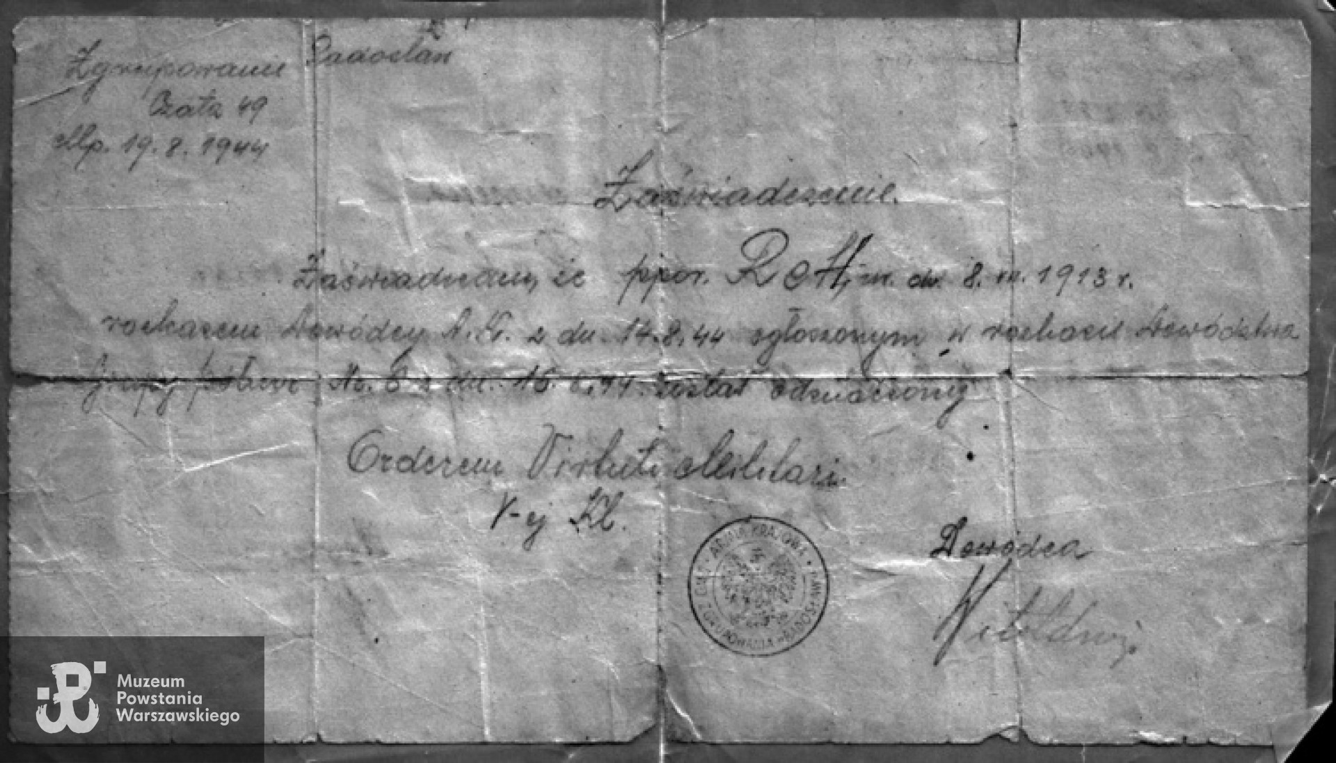 Fot. z archiwum rodzinnego p. Wiesława Wilczkowiaka