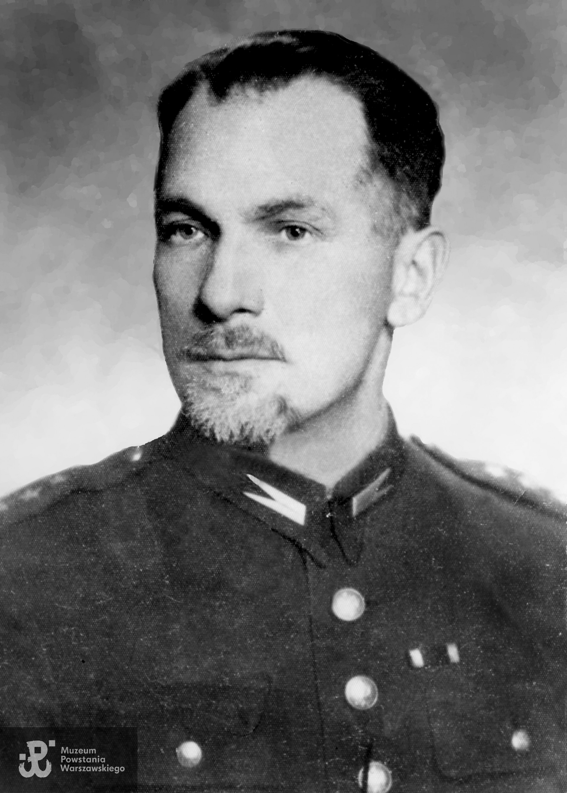  rtm. Roman  Alojzy Wyczółkowski "Andrzej Romański". Ze zbiorów rodzinnych p. Leszka Wyczółkowskiego, syna Powstańca