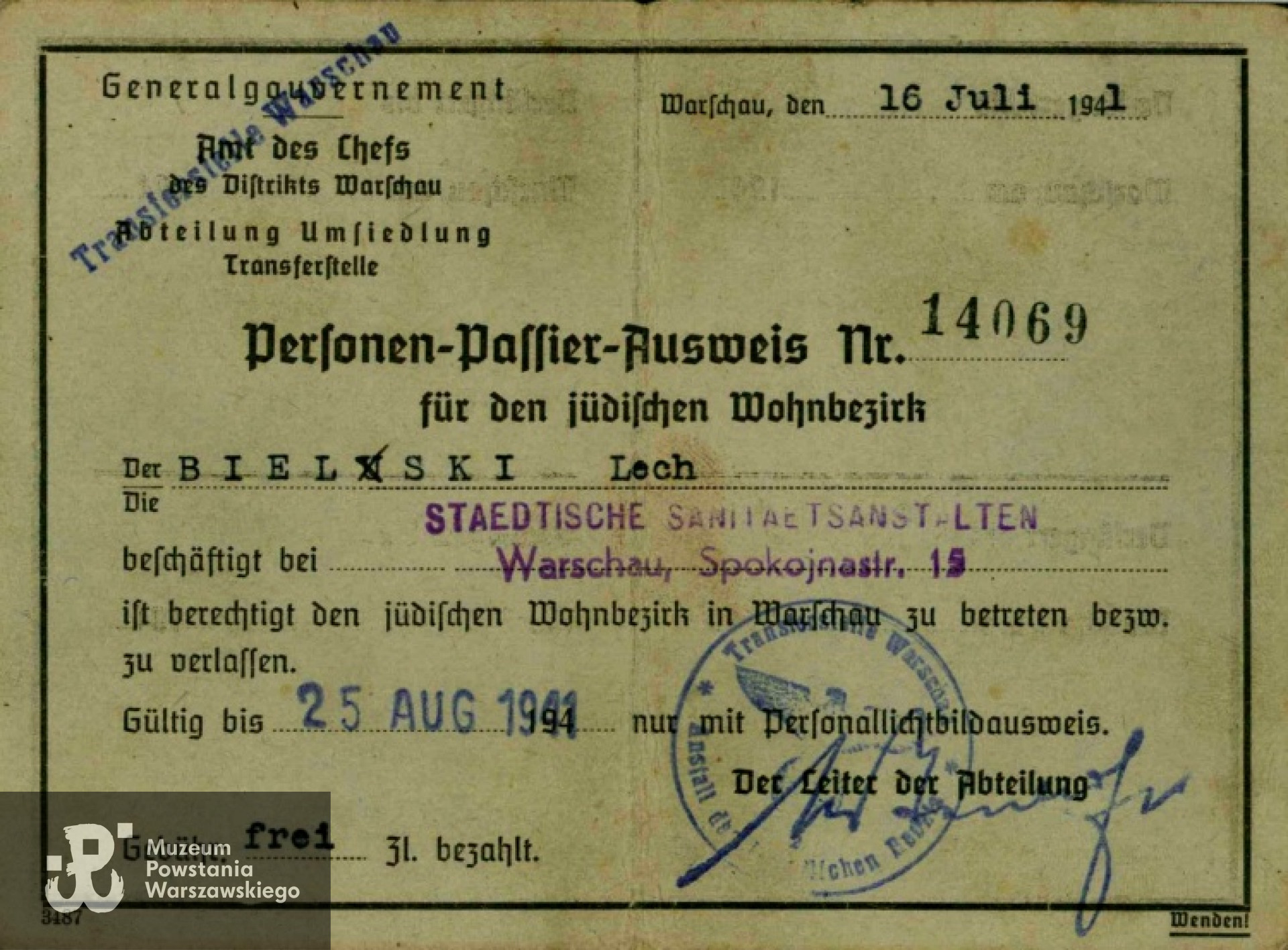 Fot. archiwum rodzinne / AR MPW