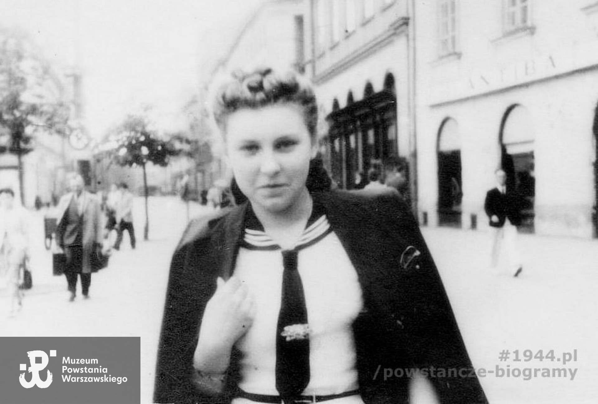 Danuta Maria Tomala ps."Szarotka" (1925-2011) Fot. udostępniła p. Sylwia Preiss