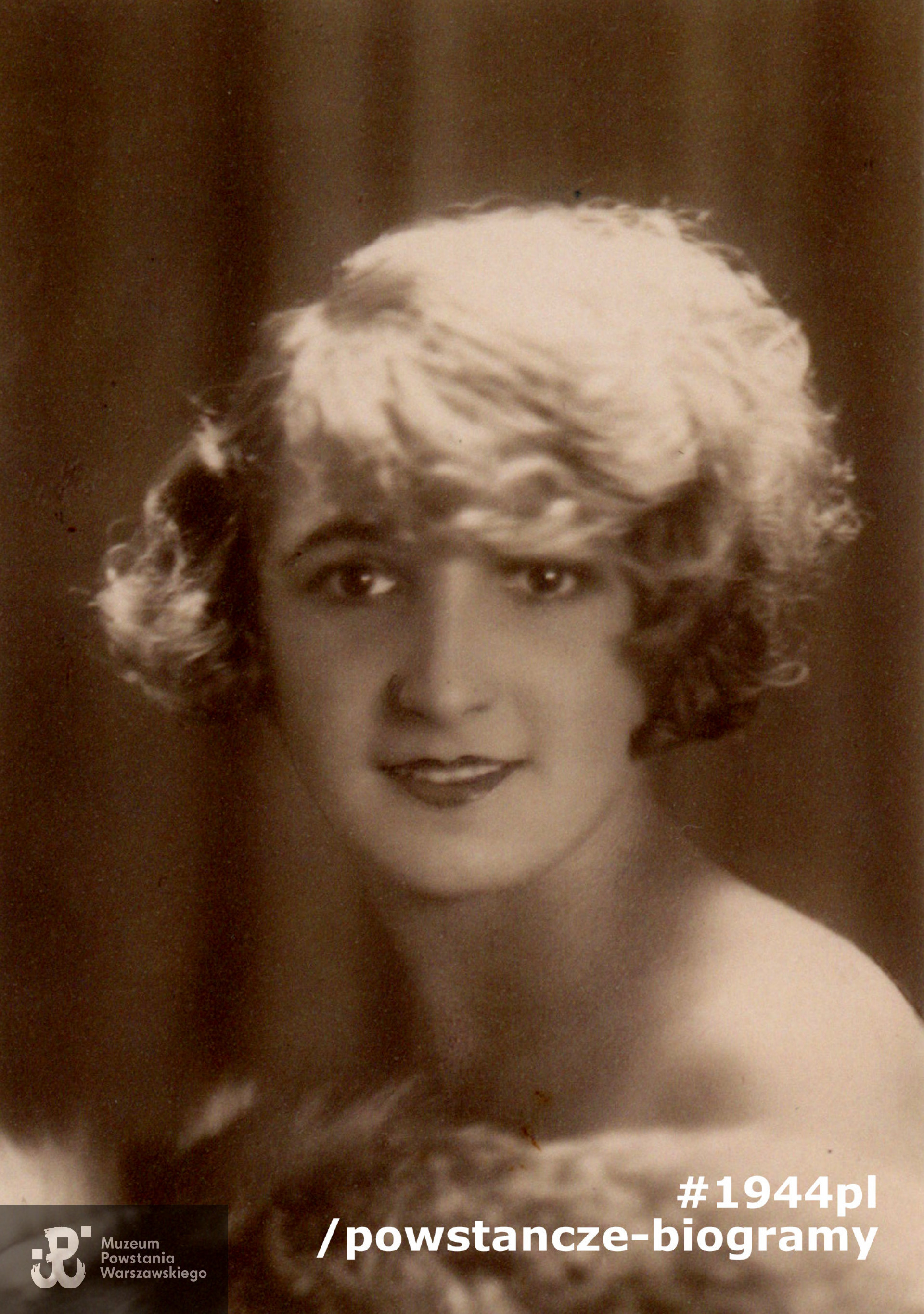 Maria Magdalena Gabryłowicz, pseudonim sceniczny Maria (Mary) Gabrielli (1909-1989).  Fotografia z archiwum rodzinnego  p. Magdaleny Gabryłowicz