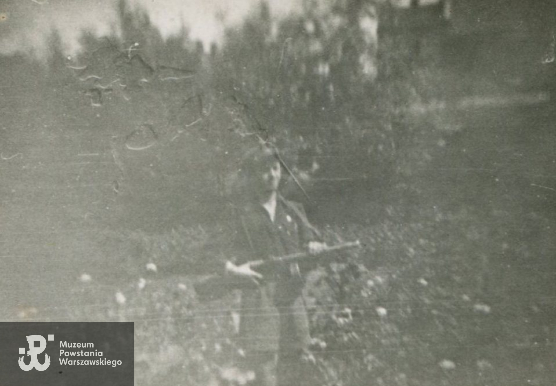 Jerzy Felczak w Kampinosie - 1944 rok. Zbiory prywatne p. Ignacego Felczaka.