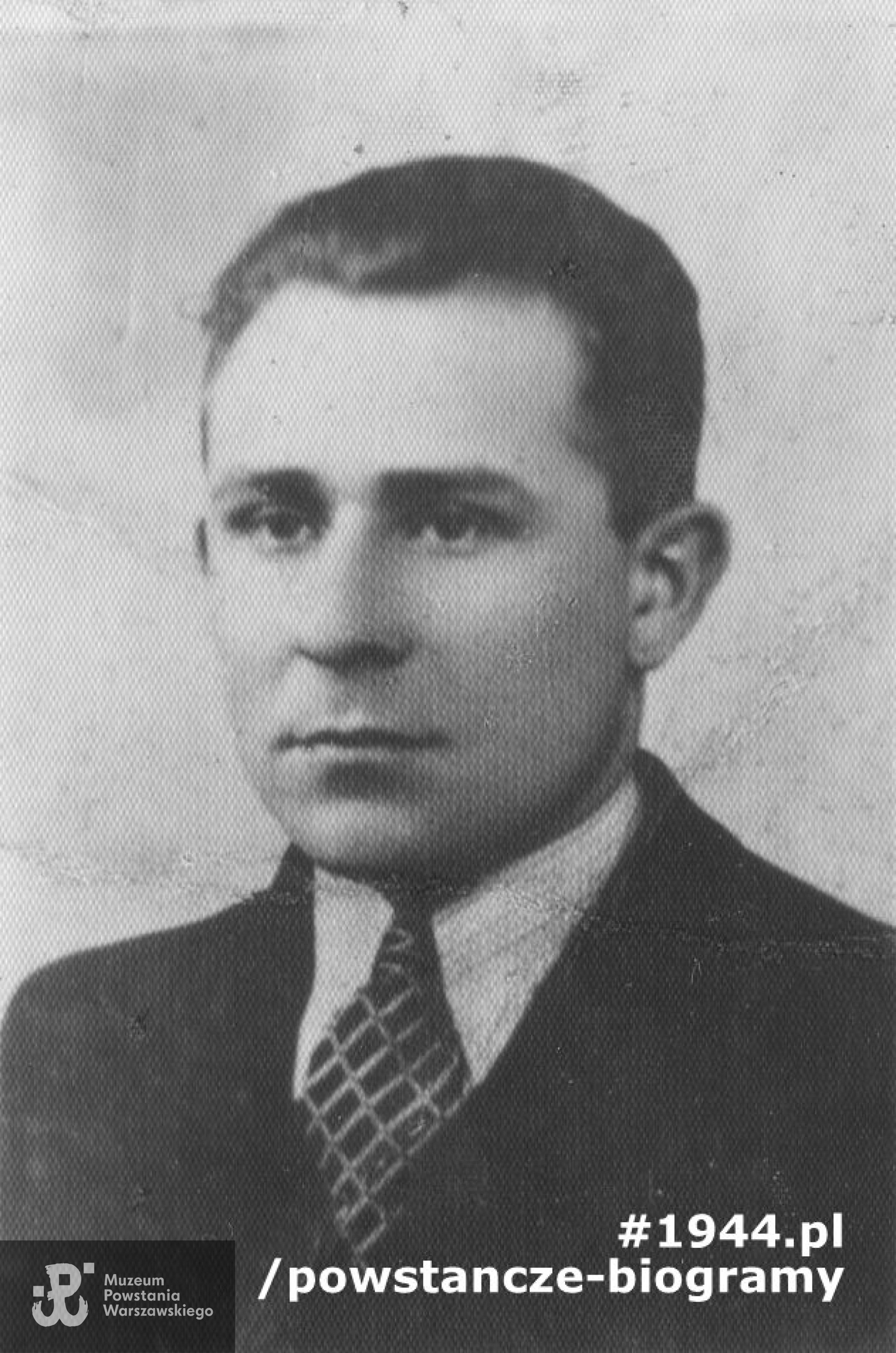 strz. Stanisław  Bajerski ps. Walek (1914-1944). Fot. z archiwum rodzinnego