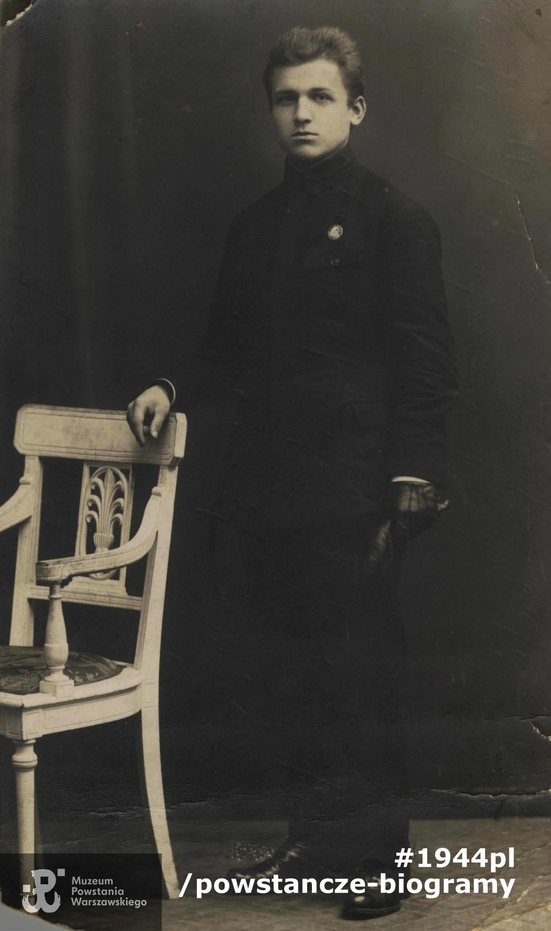 Romuald Julian Cabajewski ps. "Krwawy" (1906-1944). Fot. ze zbiorów rodzinnych córki, p. Ewy Pośnik. 