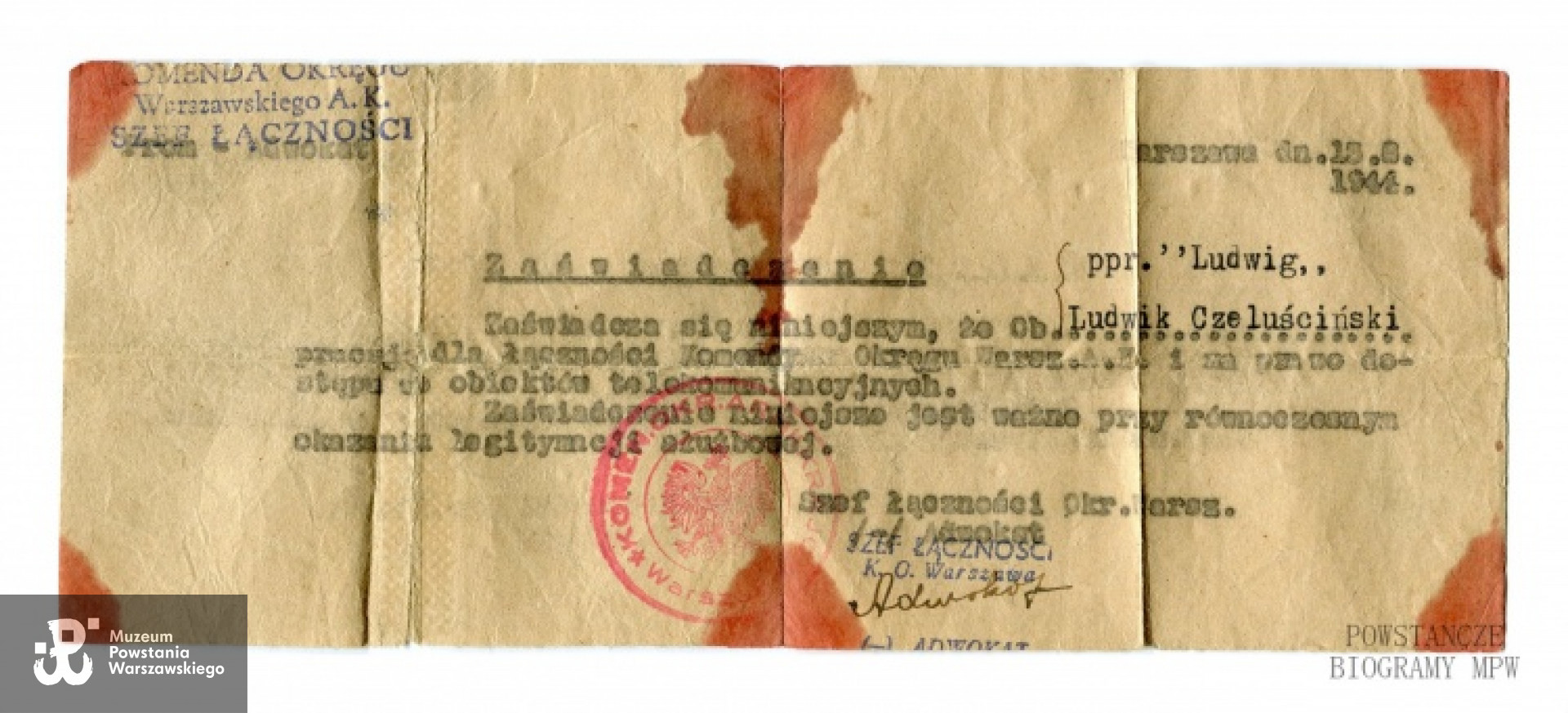 Z archiwum rodzinnego córki / MPW