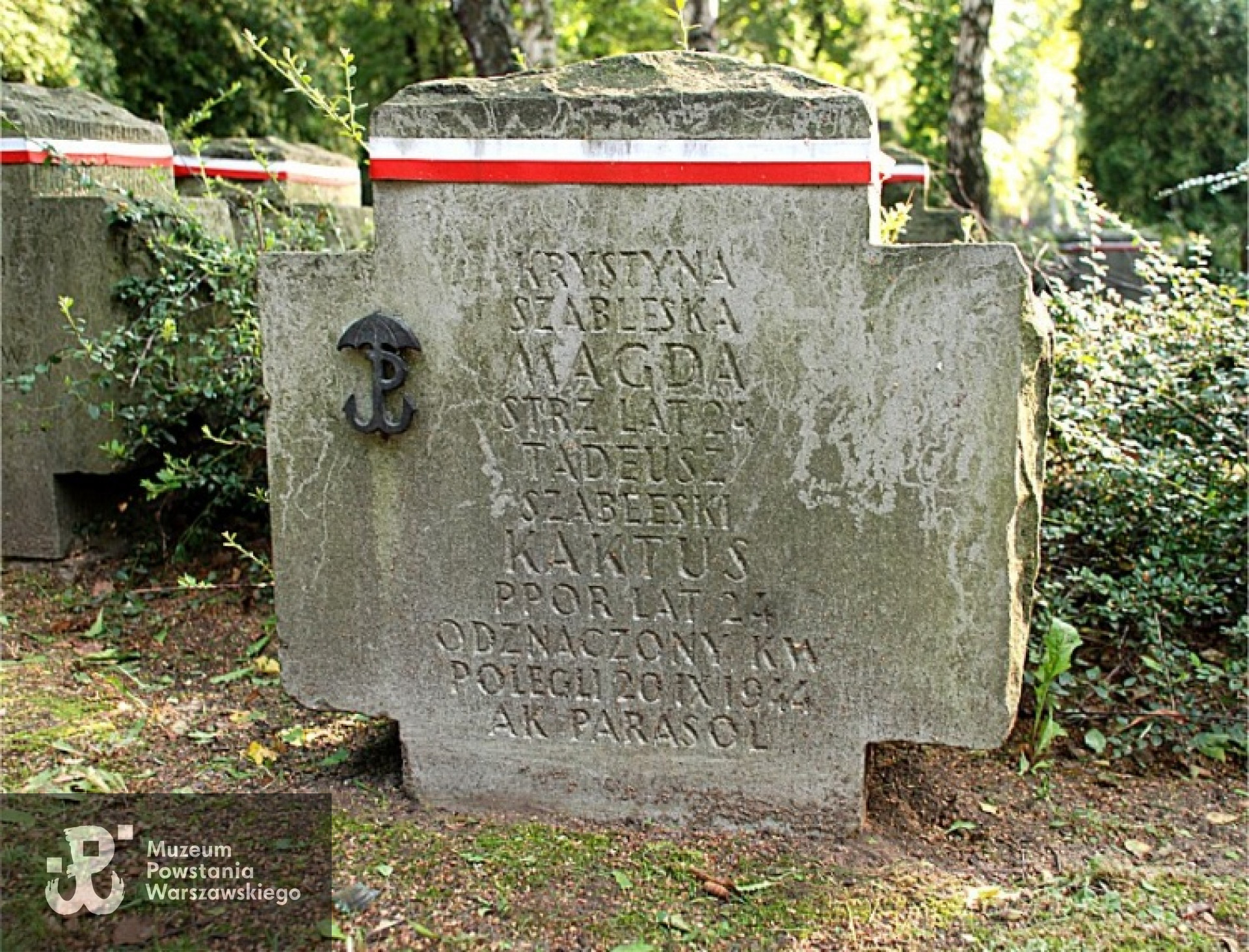 Cmentarz Powązki - Wojskowe, kwatera "Parasola". <i>Źródło fot. Wikipedia</i>