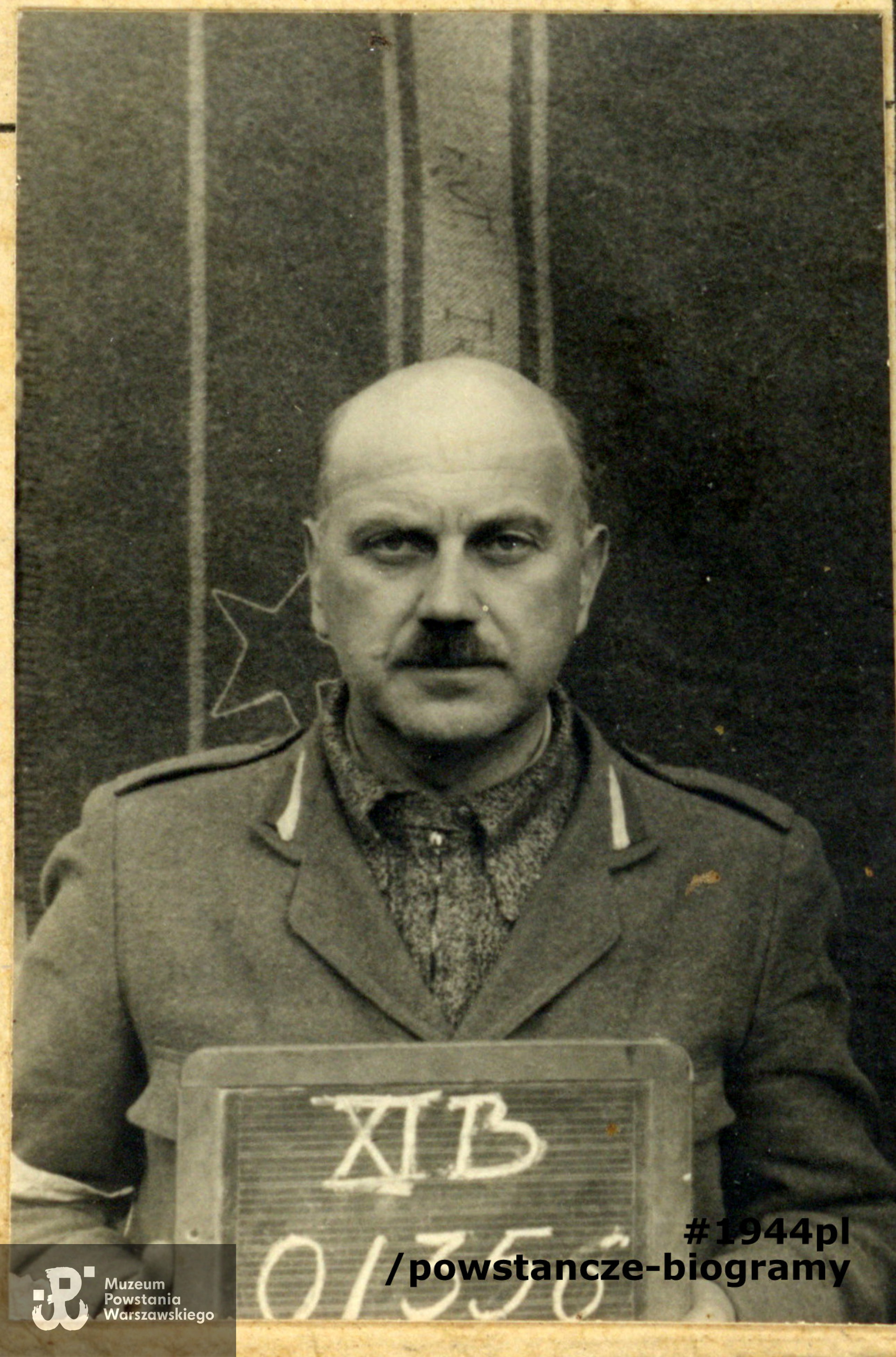 Fotografia wykonana w Stalagu XI B Fallingbostel w pierwszych dniach października 1944.  Fot. dołączona do karty obozowej Stanisława Kozłowskiego (P/7054)