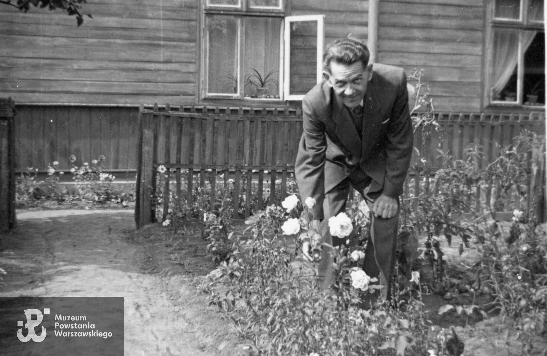 Stefan Boczek "Karski". Fot. ze zbiorów rodzinnych, udostępniła p. Julia Wiktorska-Wołczak. Skany wykonano w Muzeum Powstania Warszawskiego, 05/2025