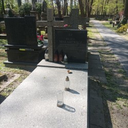 Mogiła Elizy Makarewicz na Cmentarzu Prawosławnym w Warszawie. Fot. udostępnił dr Krzysztof Żabierek