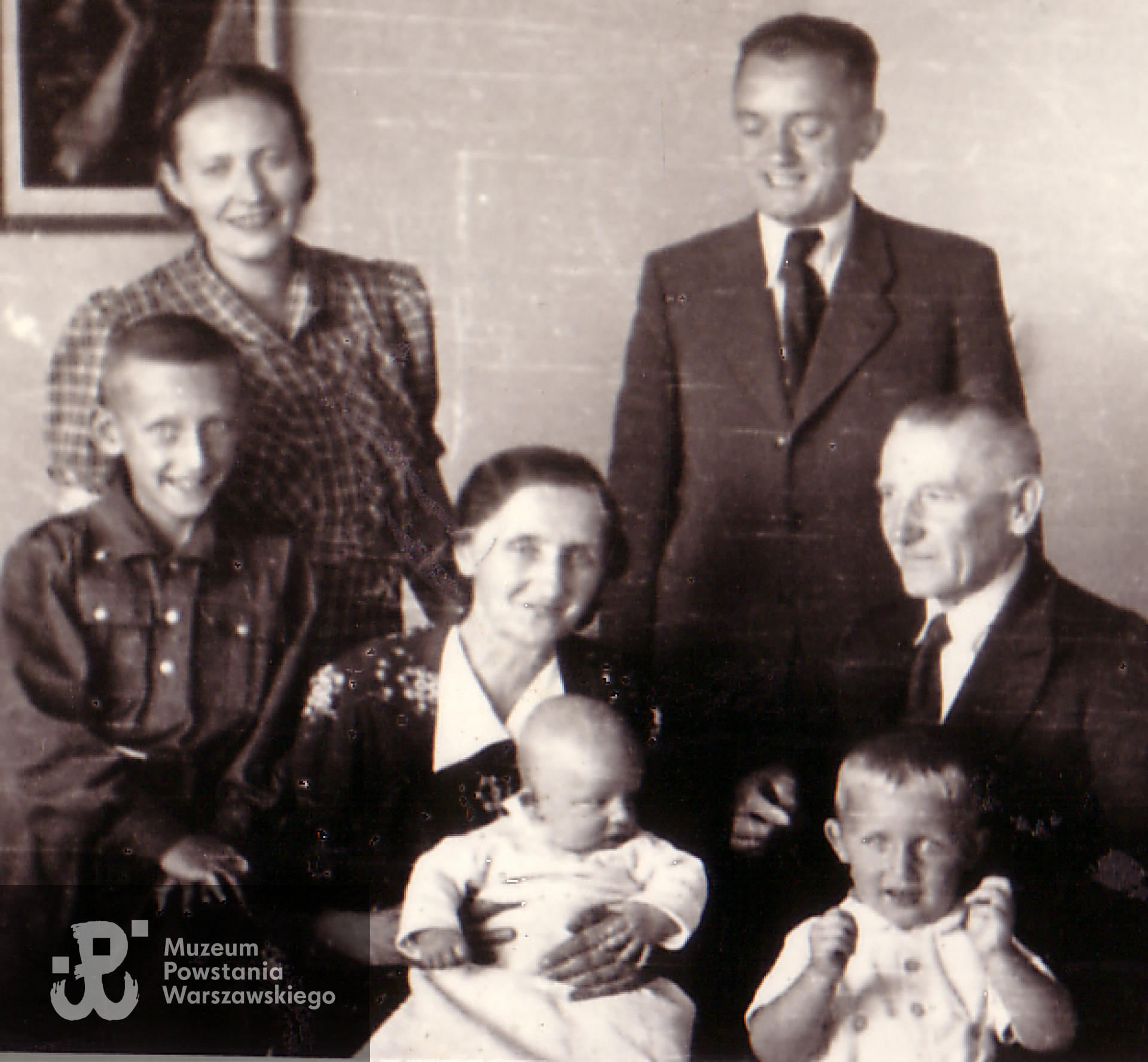 Rok 1947 - Henryk Zasada z rodziną